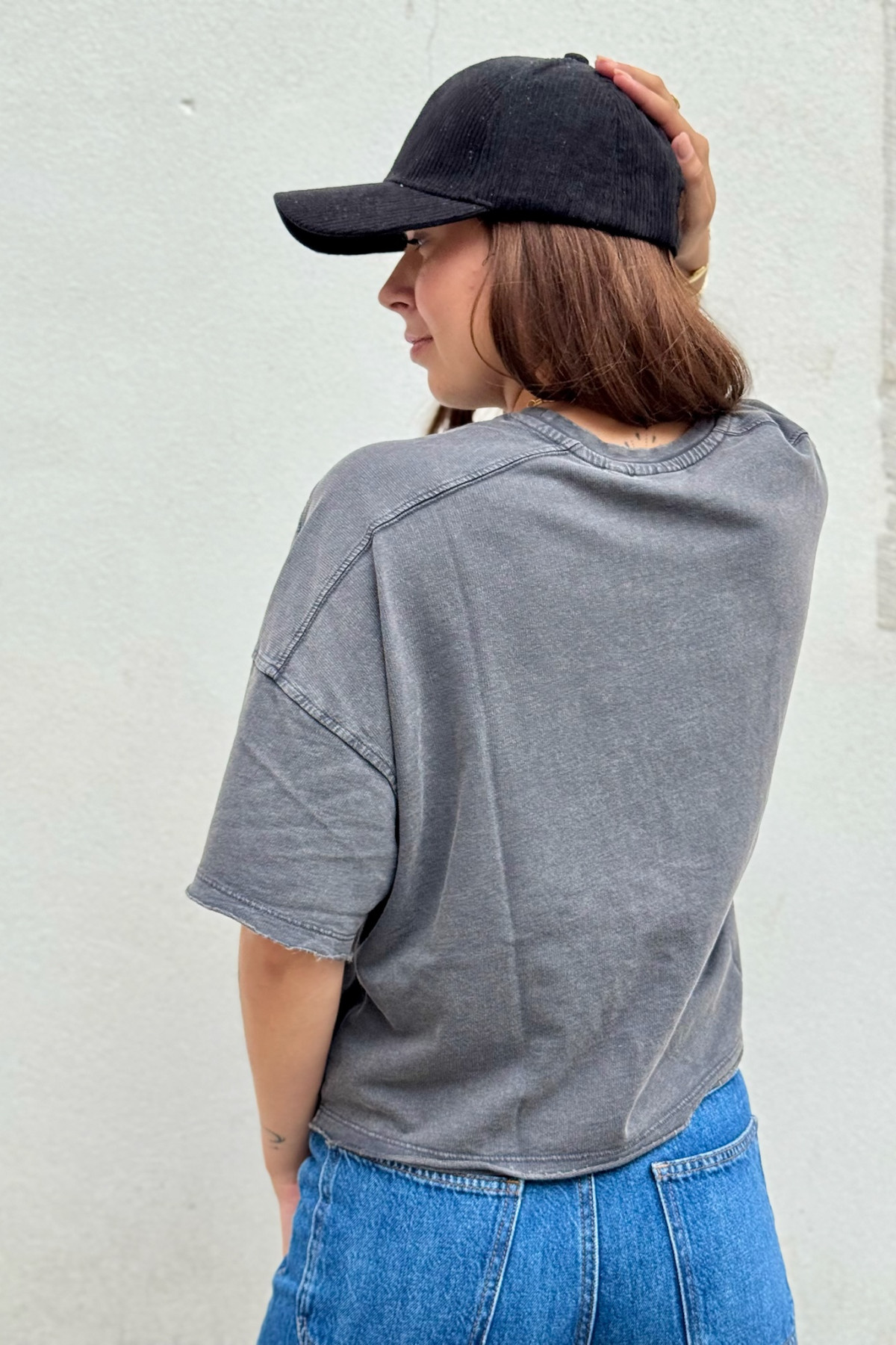 tee-shirt oversize au style vintage ICHI nirilo 4628 (4)