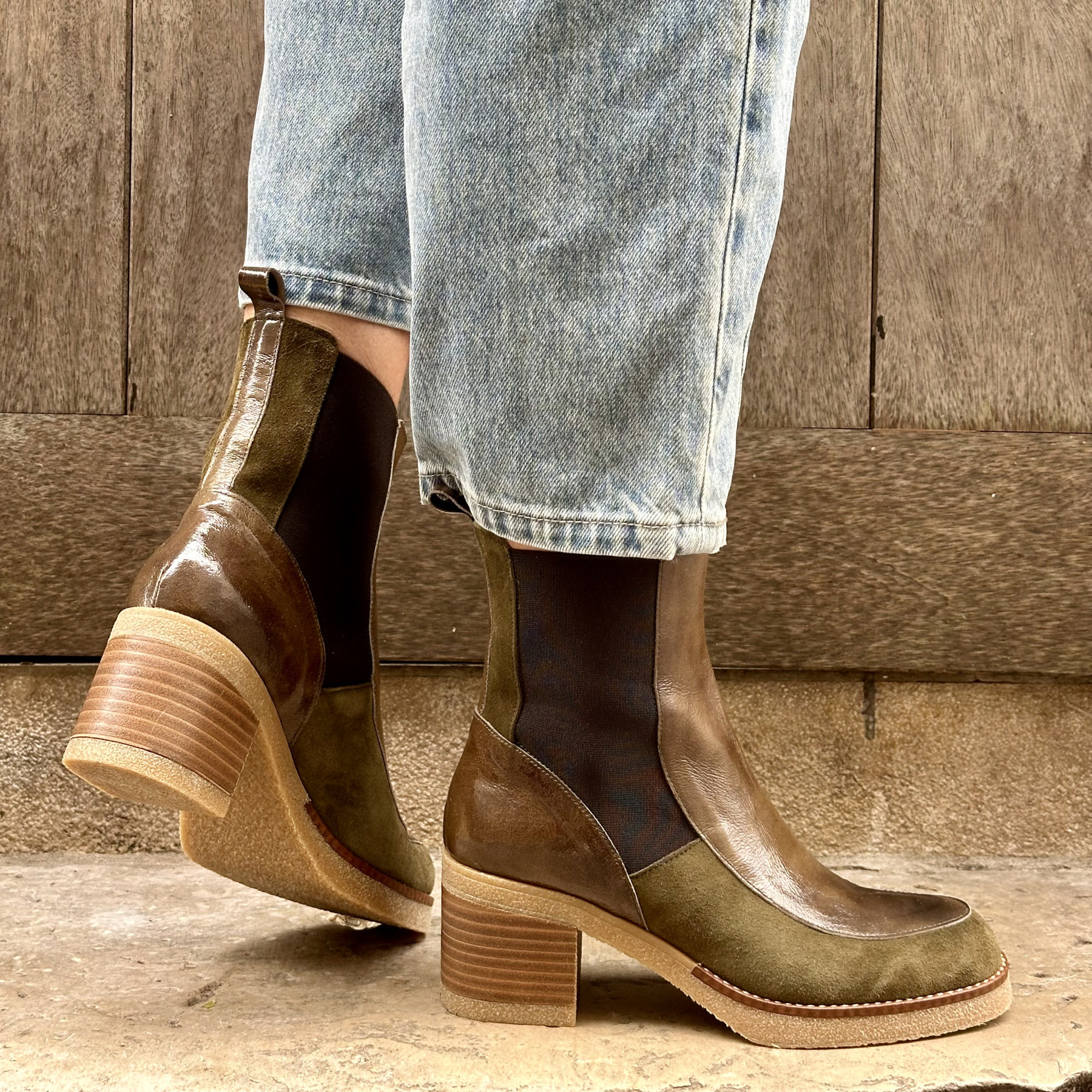 garance bottines cindy vert (3)