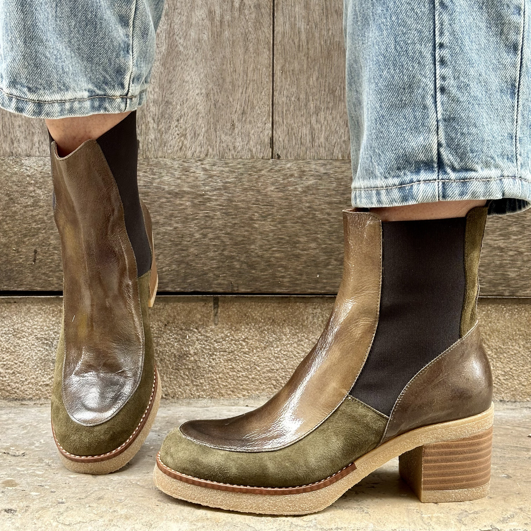 garance bottines cindy vert (5)