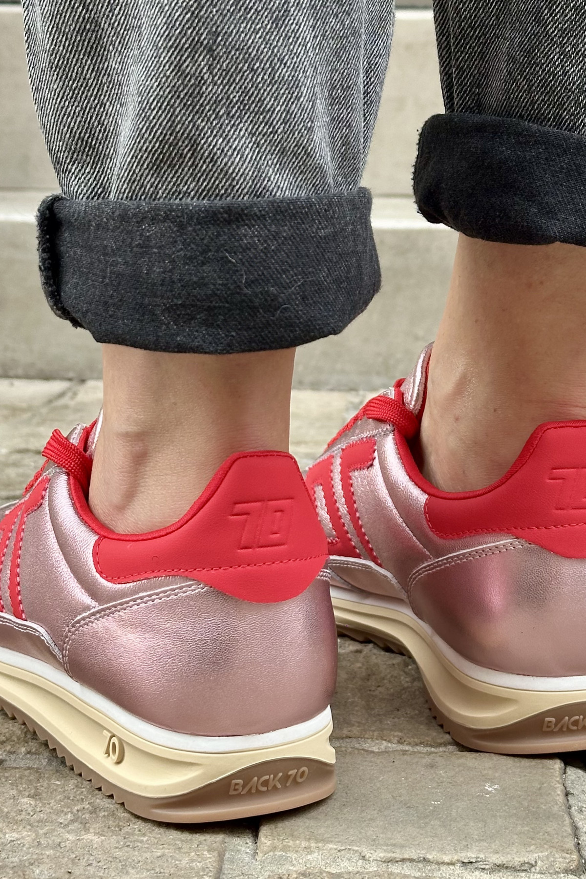 BACK 70 BASKET 41 METALLIC NUDE RED  (3)