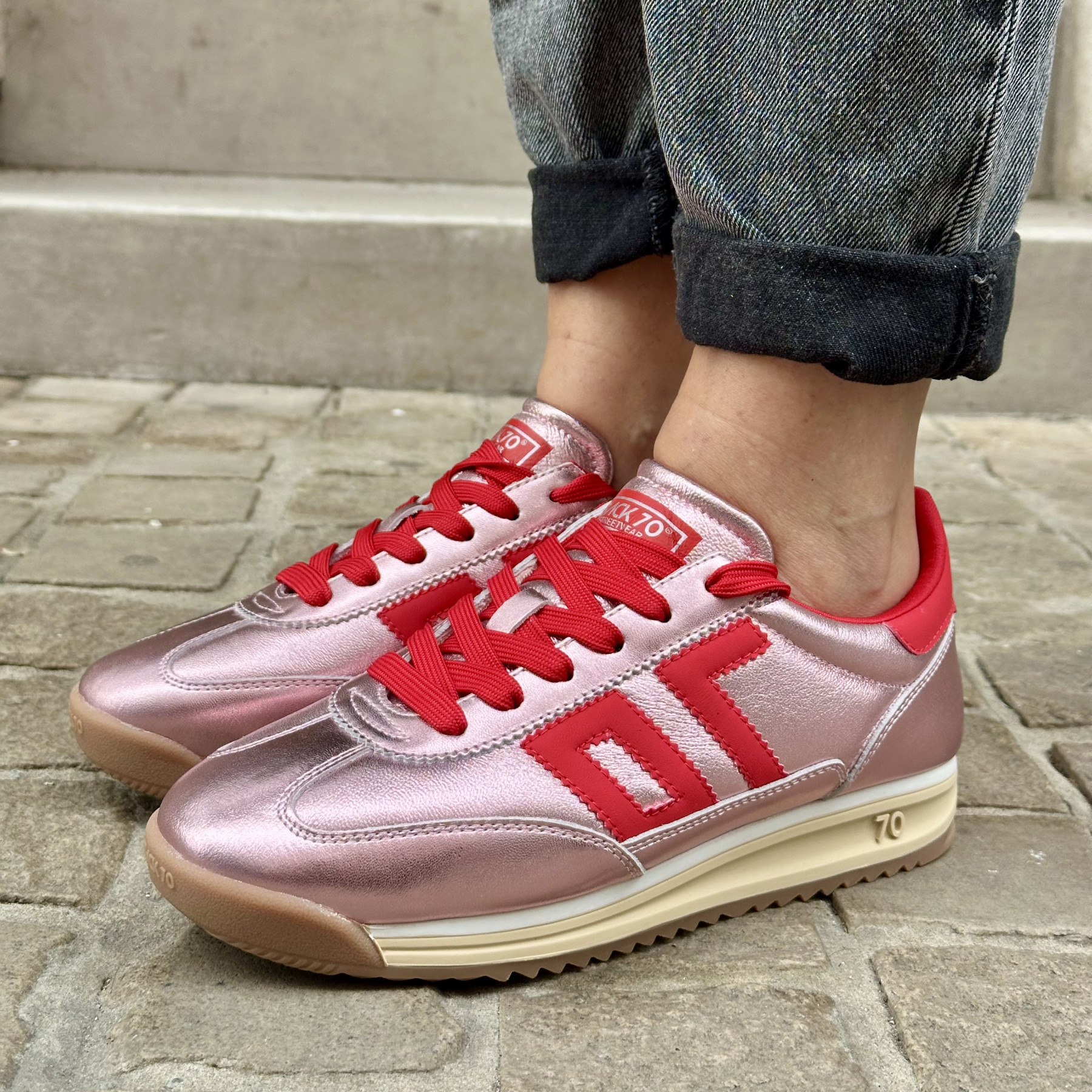 BACK 70 BASKET 41 METALLIC NUDE RED  (4)