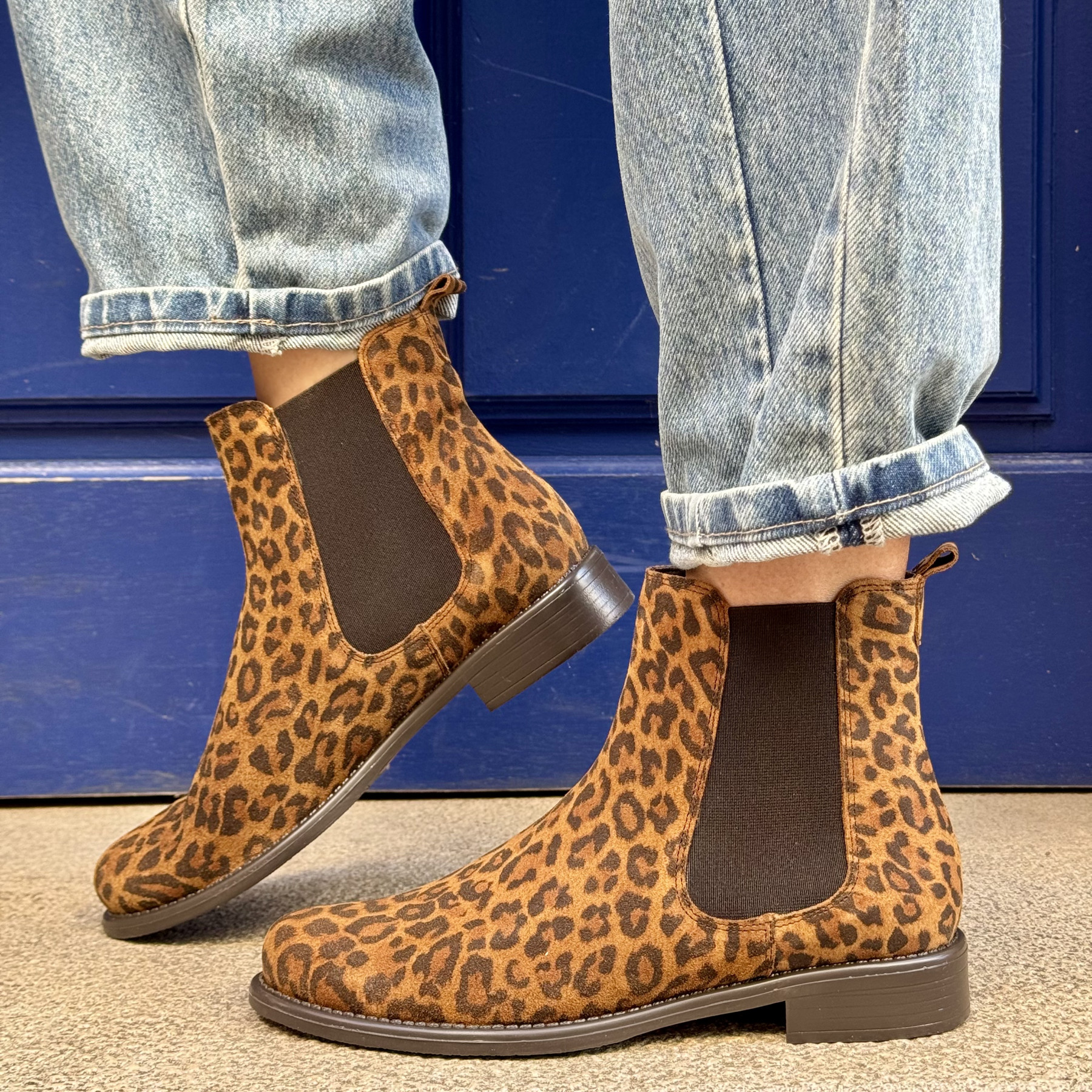 bottines en leopard we do co99959/06 tan (1)