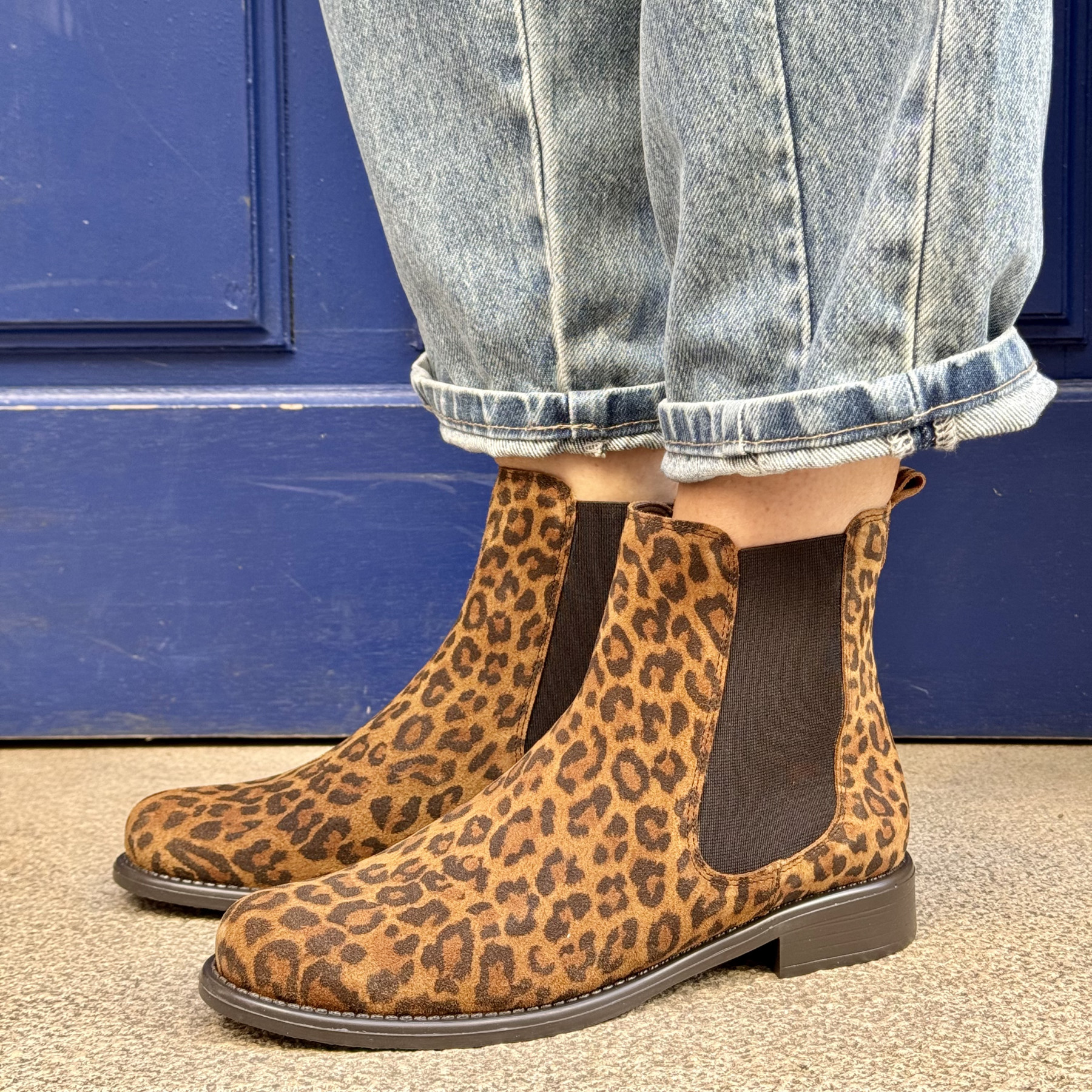 bottines en leopard we do co99959/06 tan (2)