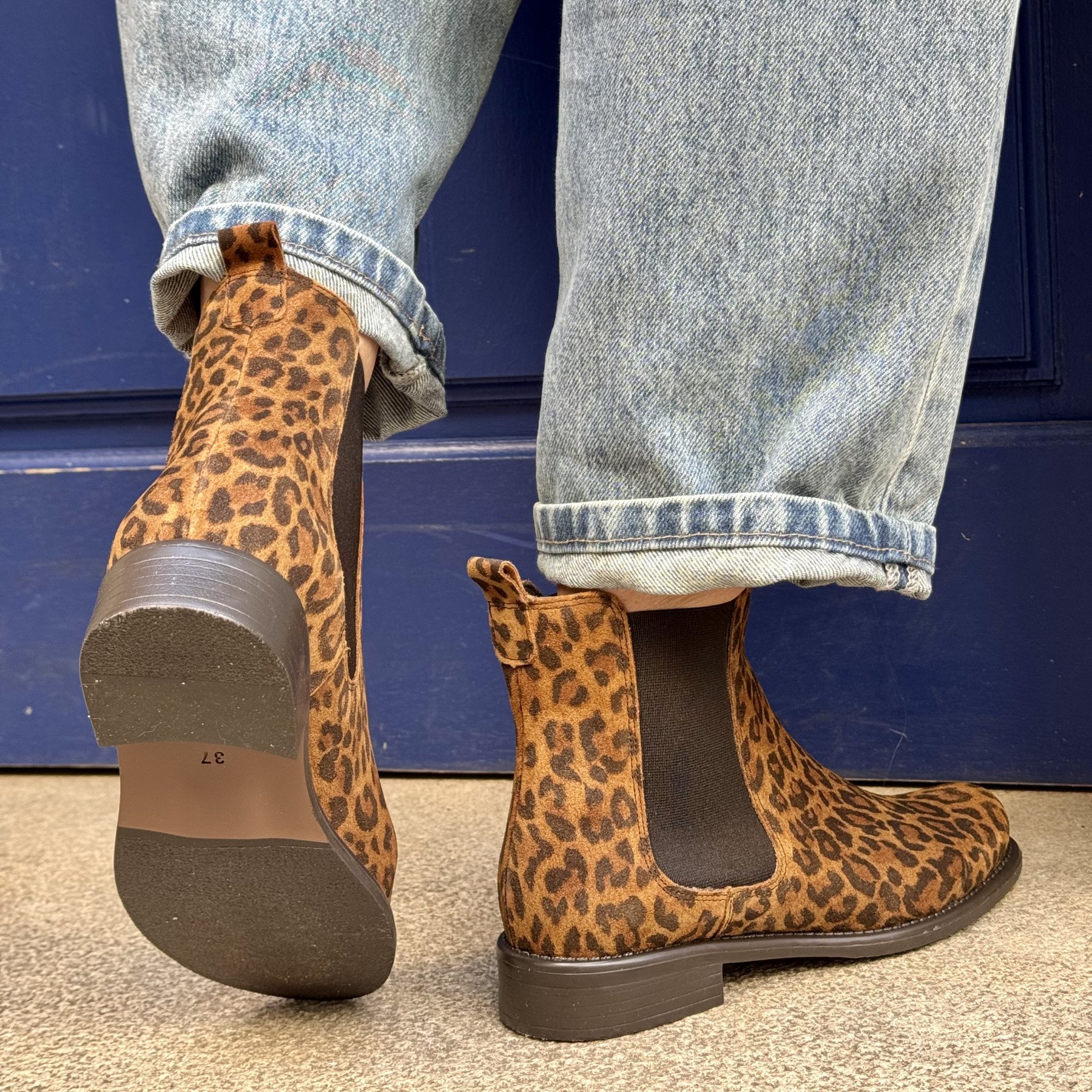 bottines en leopard we do co99959/06 tan (5)