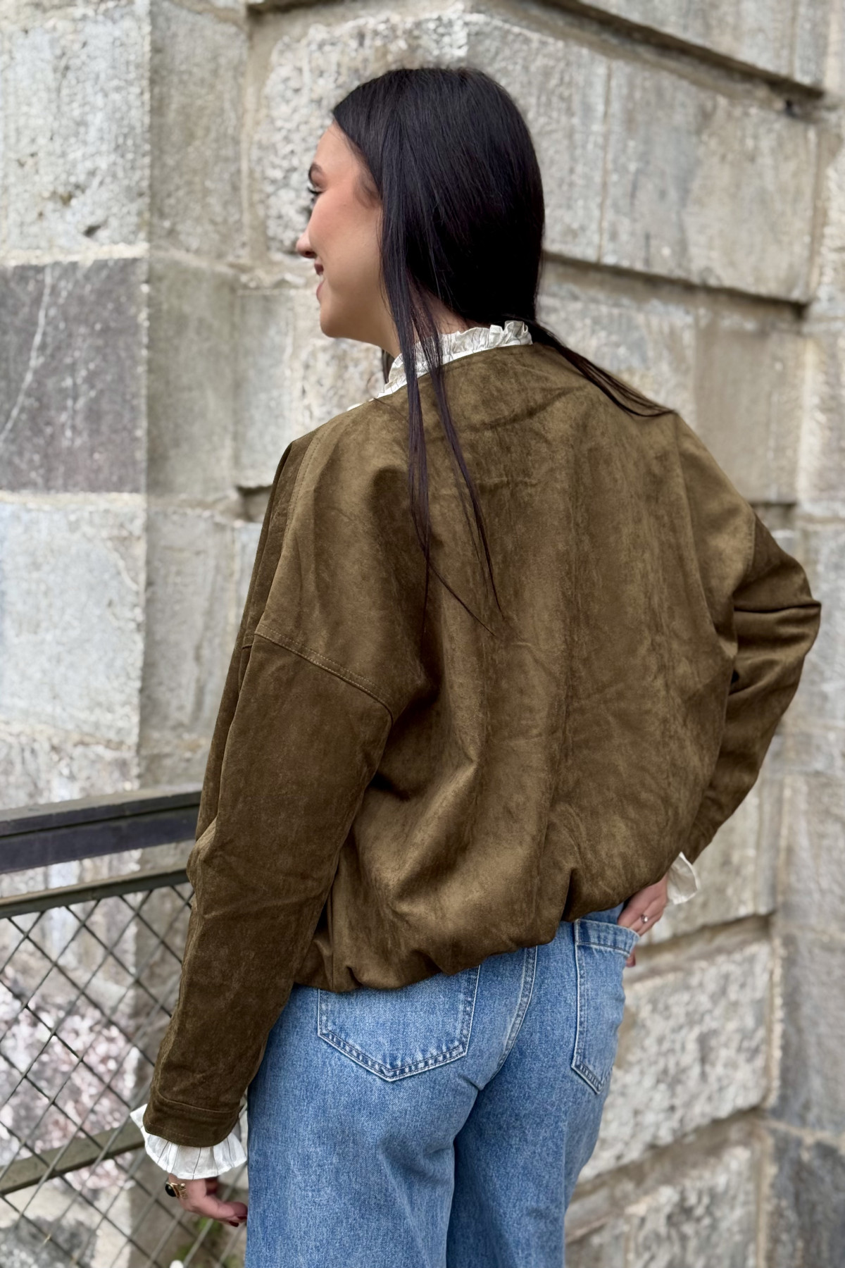 veste en daim kaki charlior 5006 (5)