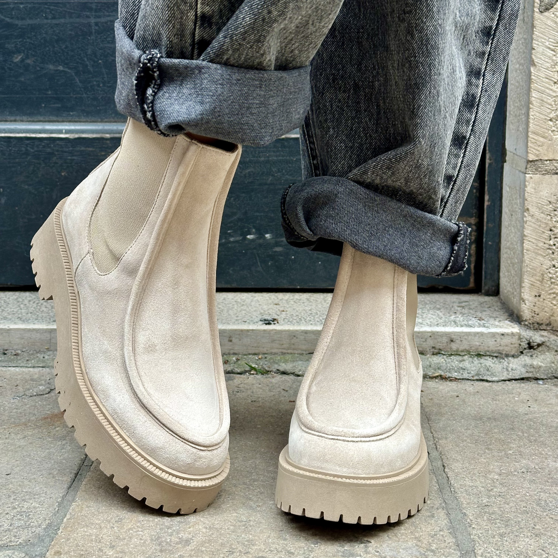  bottines we do  beige 9968 (3)