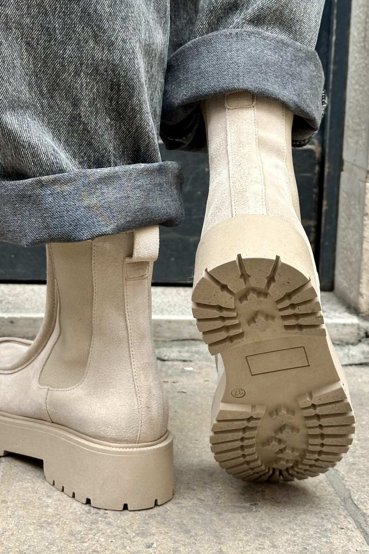  bottines we do  beige 9968 (5)