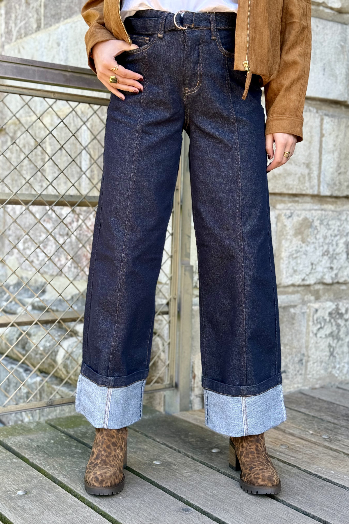 Pantalon en jean brut Cream 4137 robina (2)