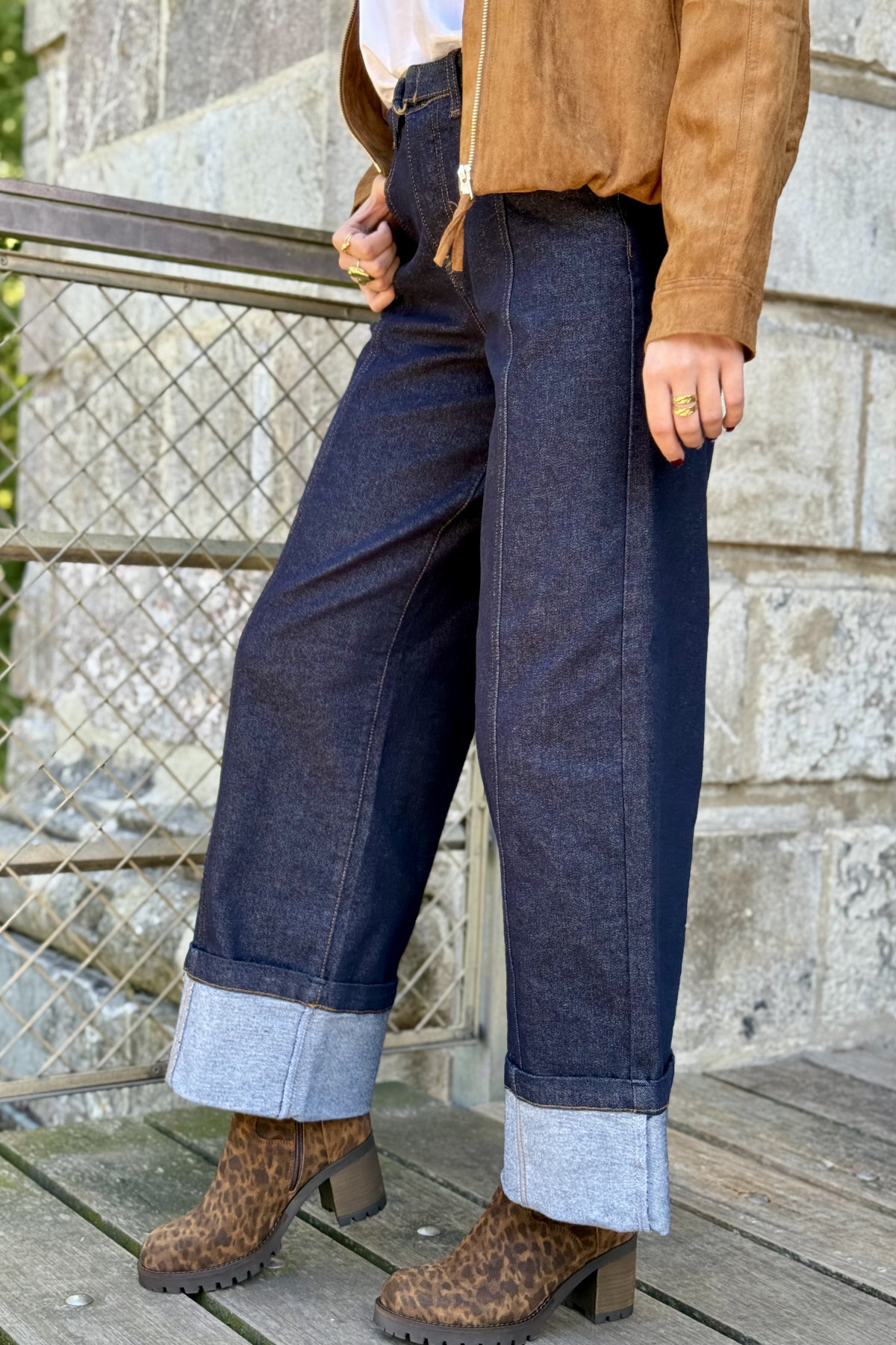 Pantalon en jean brut Cream 4137 robina (3)