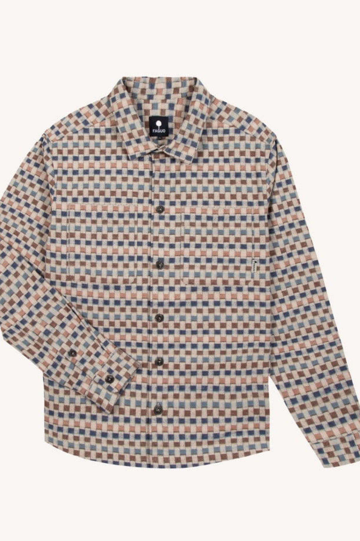 faguo surchemise clemont beige & camel (3)