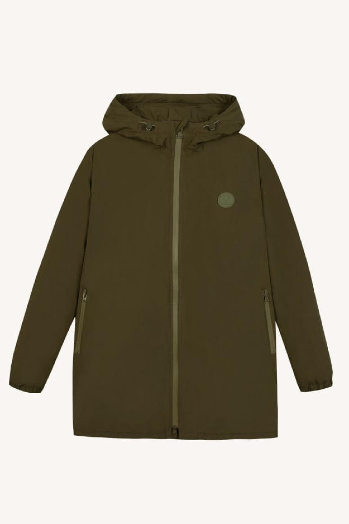 faguo veste parka imperméable montaud vert olive (4)