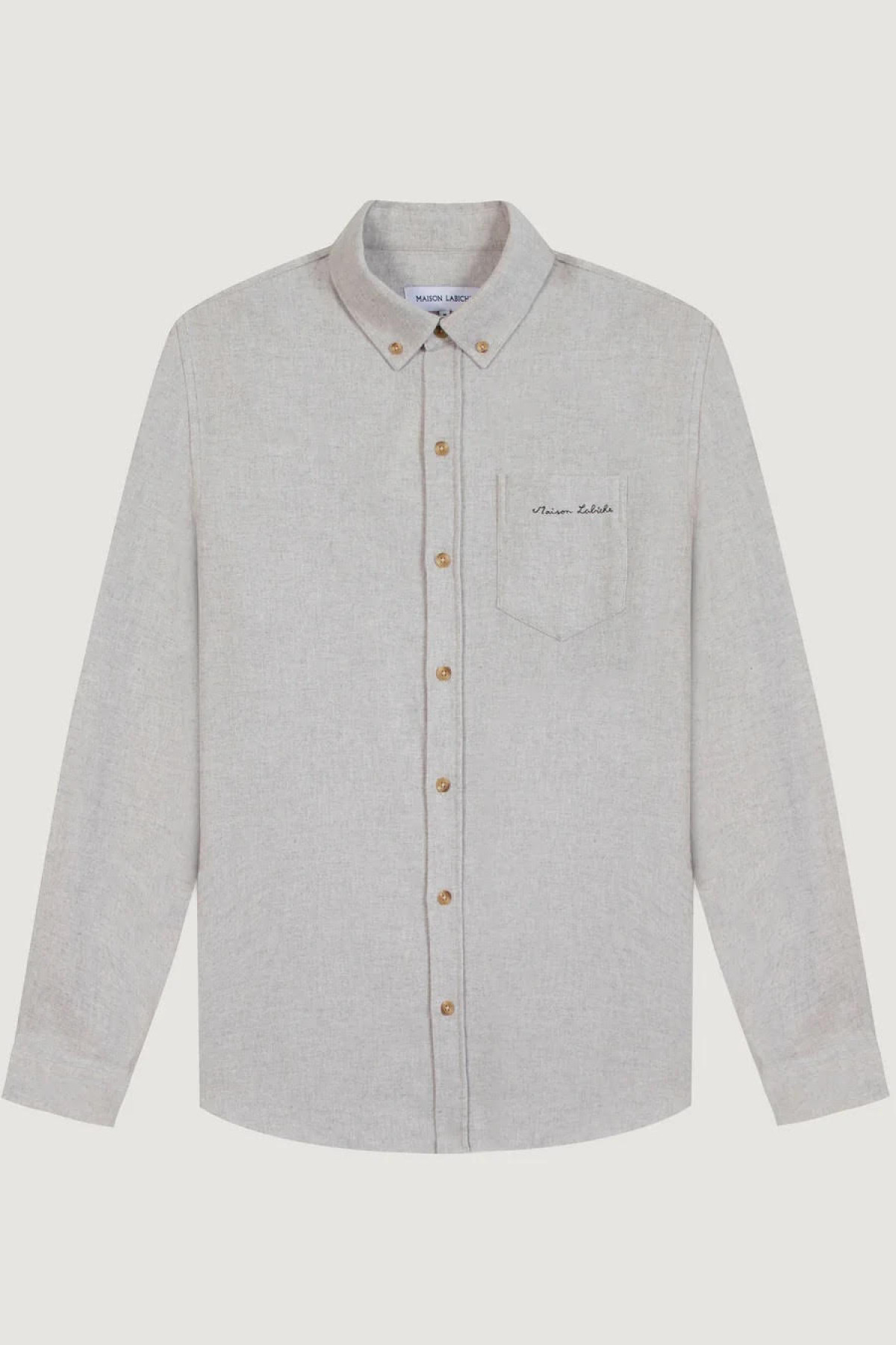 maison labiche chemise bonne graine flanelle beige (1)