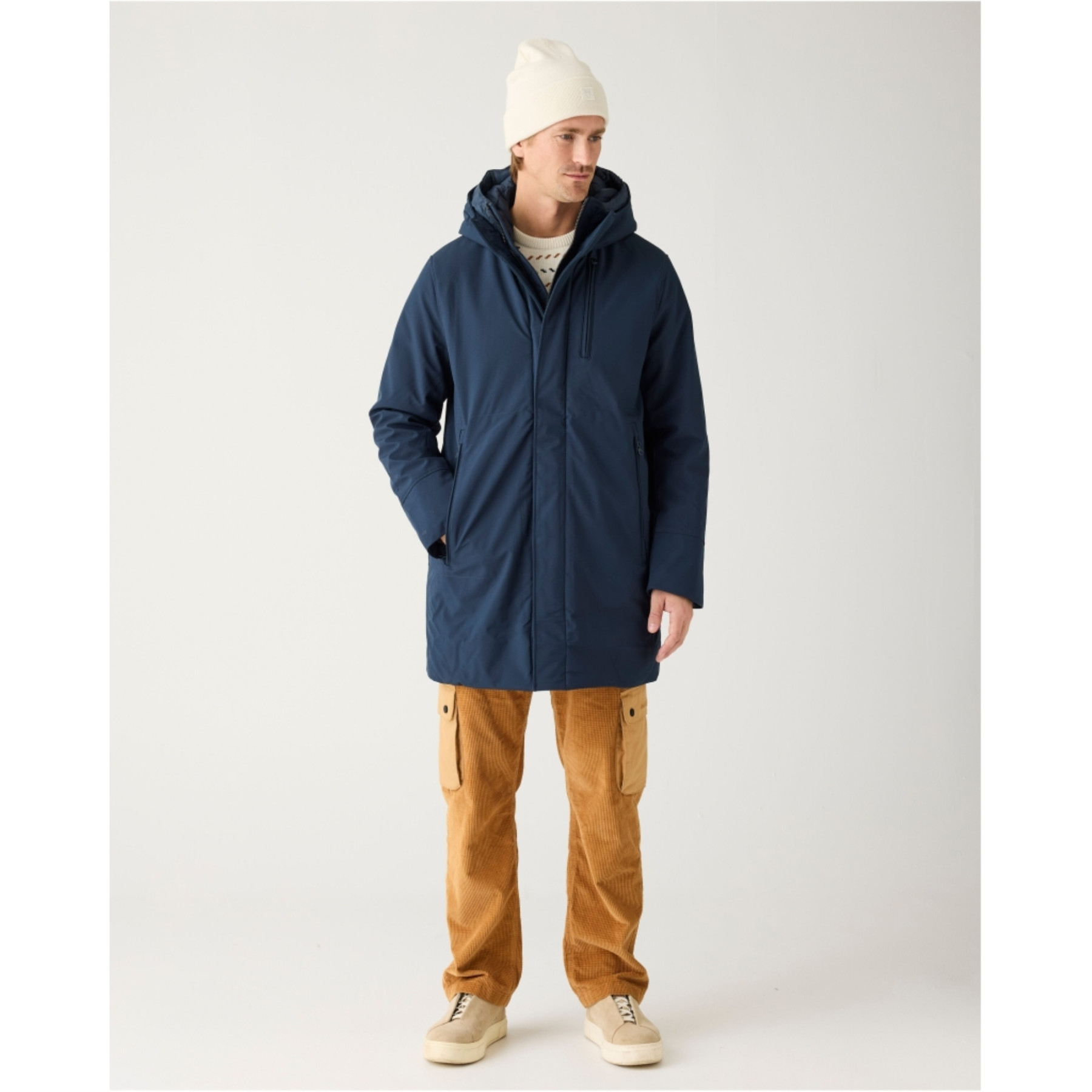 knowledge cotton apparel parka climate shell (1)