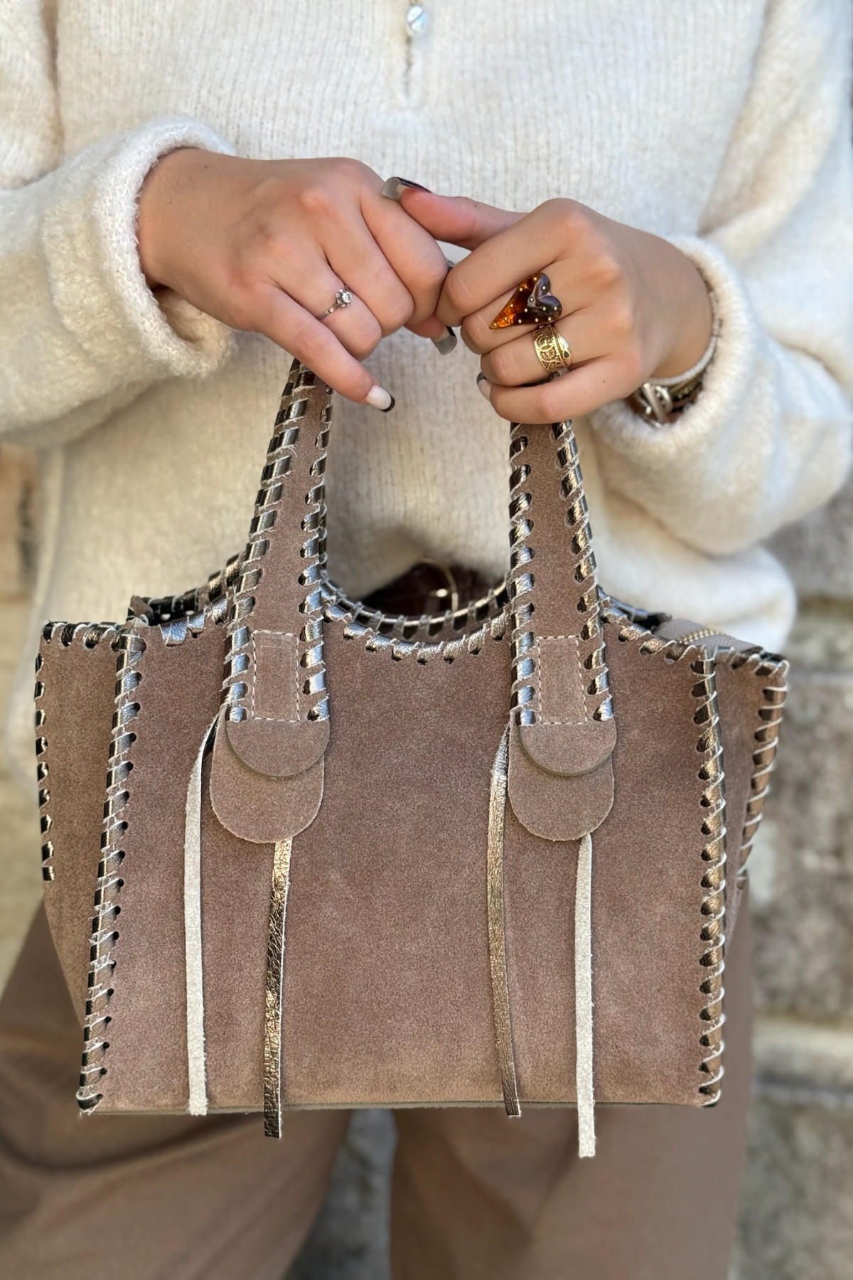 sac en cuir vimoda effet daim beige (1)