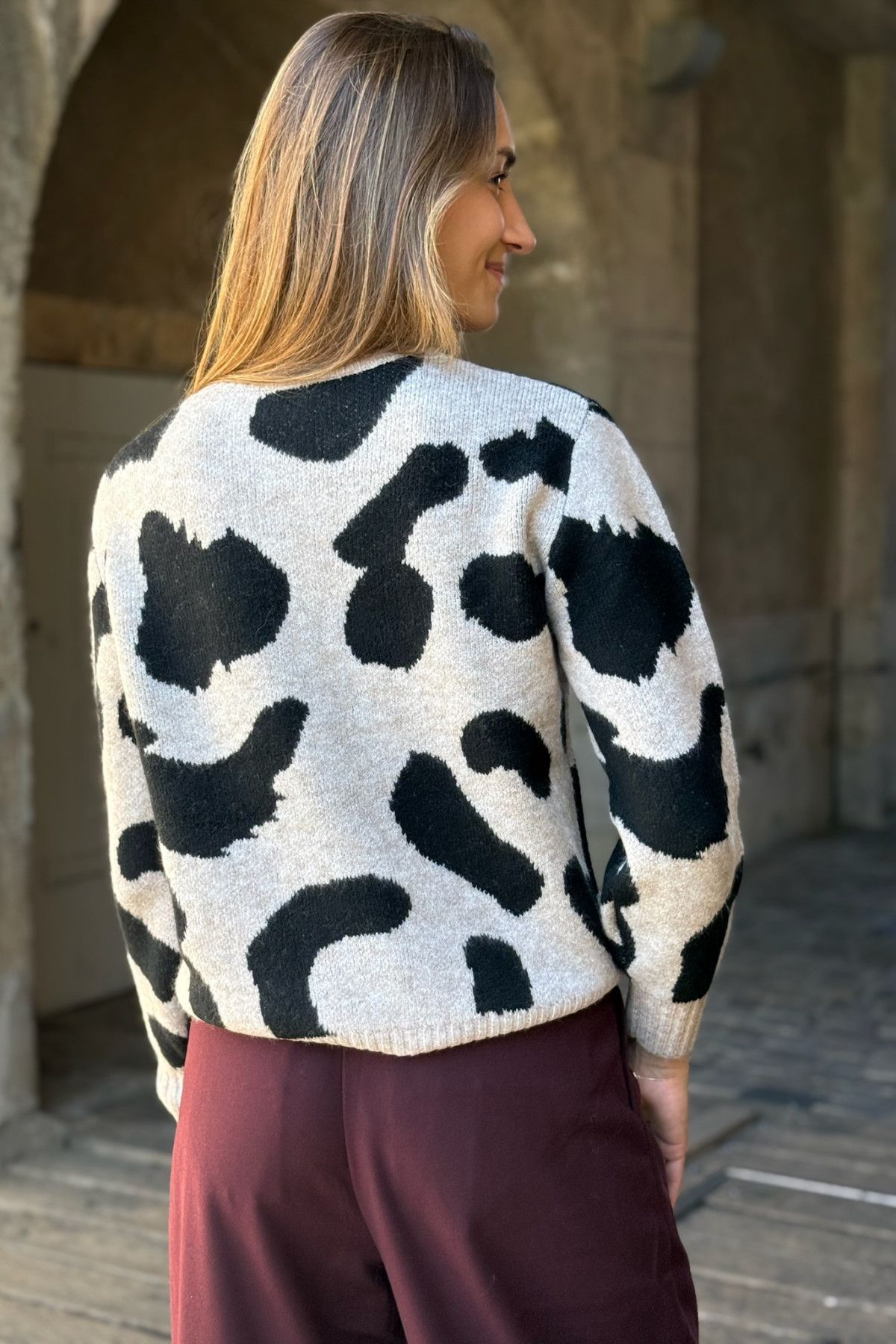 pull b ypung minyax beige et noir 7132  (5)