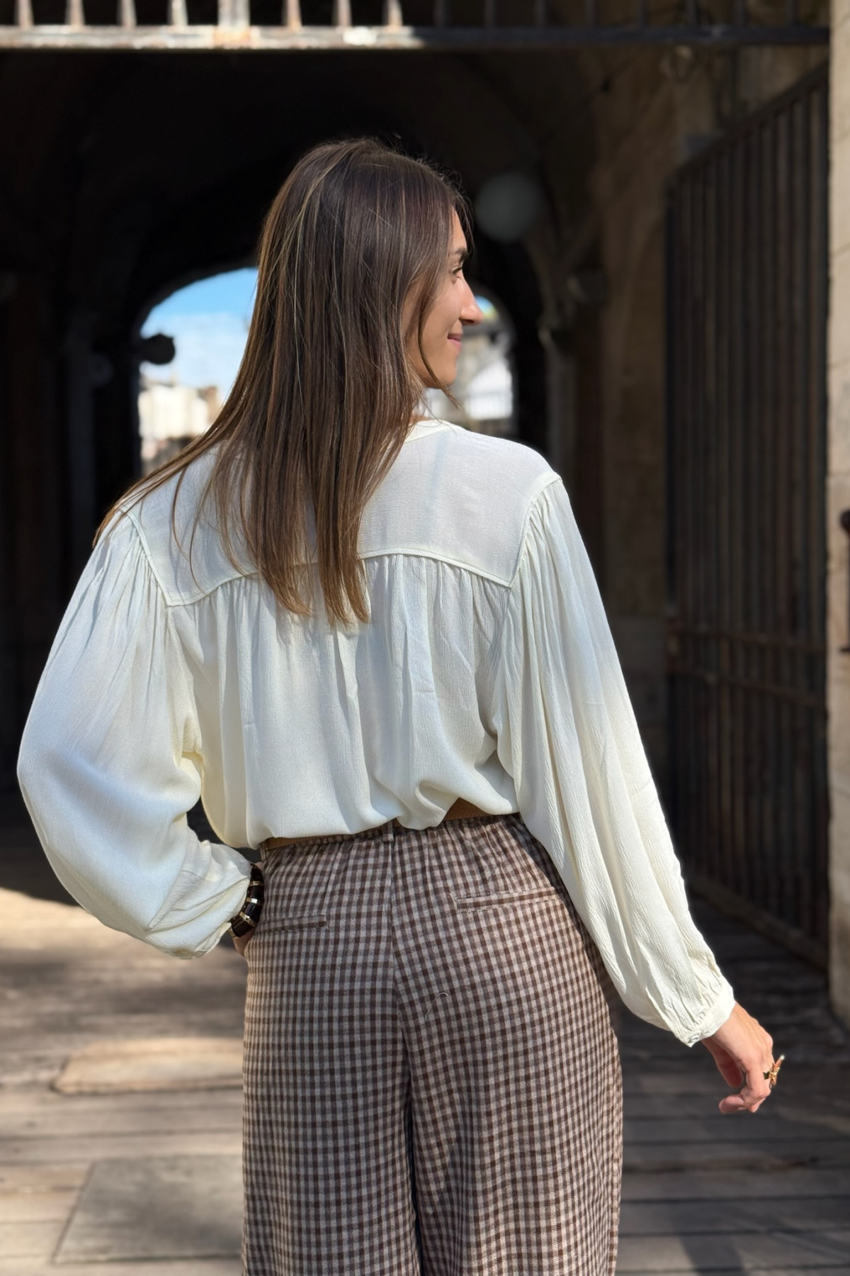 blouse the korner fluide manches longues 9149 (4)