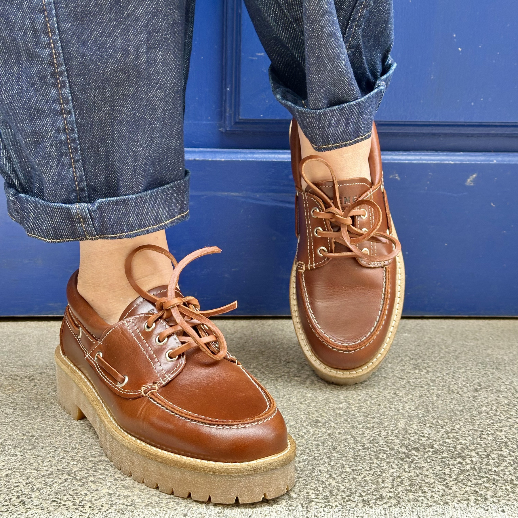 derbie pavement alvina plateau tan/white  (4)