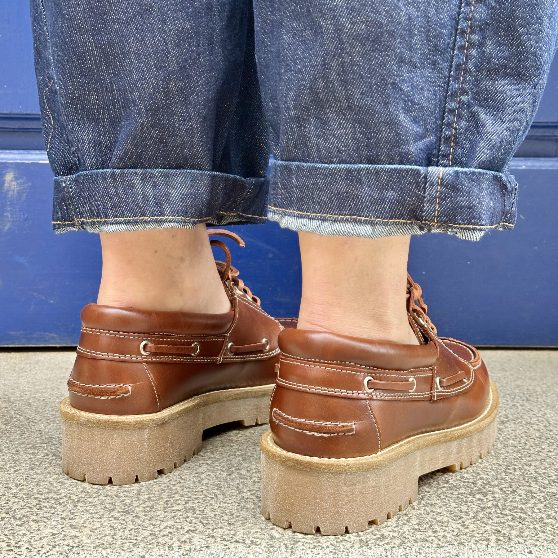 derbie pavement alvina plateau tan/white  (5)