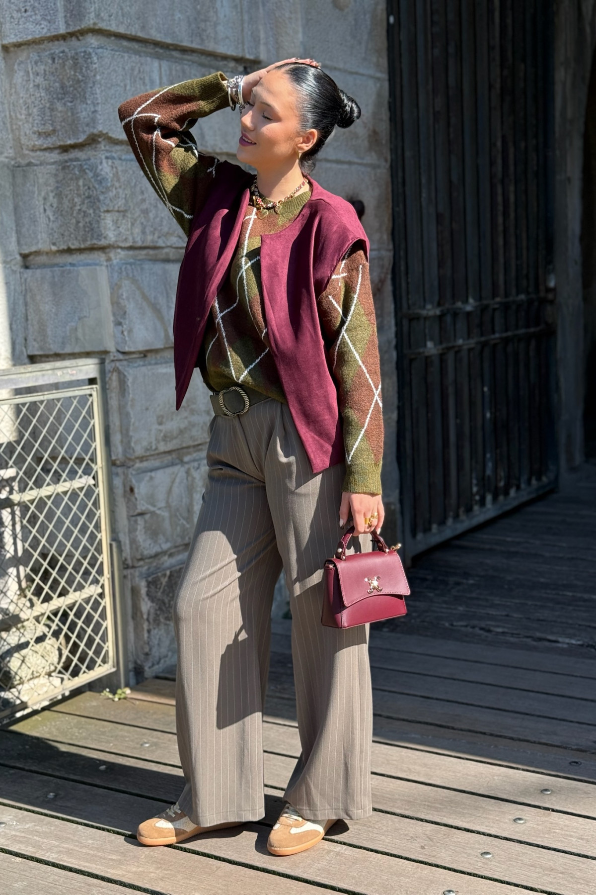 veste sans manches bordeaux 39111 intuiton  (5)