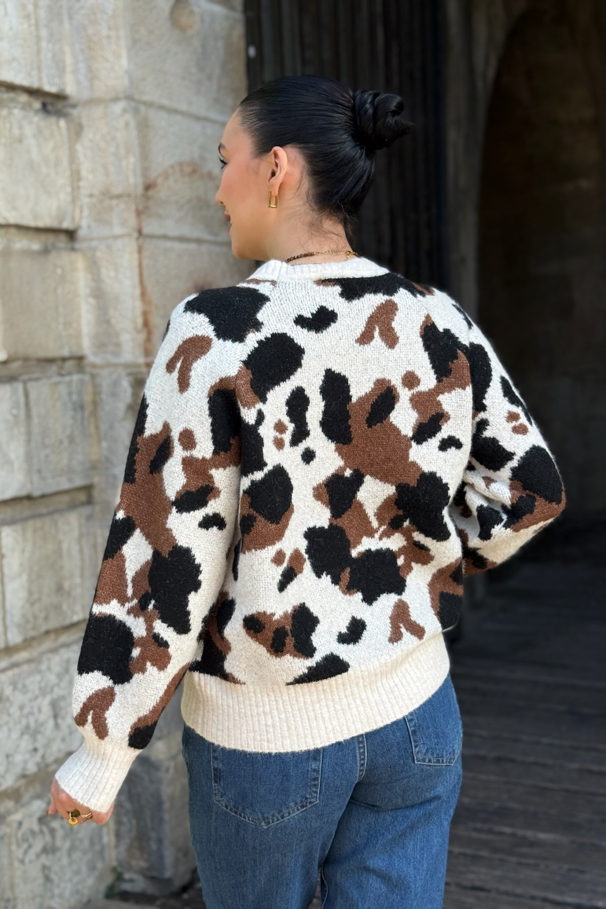 pull b young imprimé vache omea cow jumper 8177 (4)