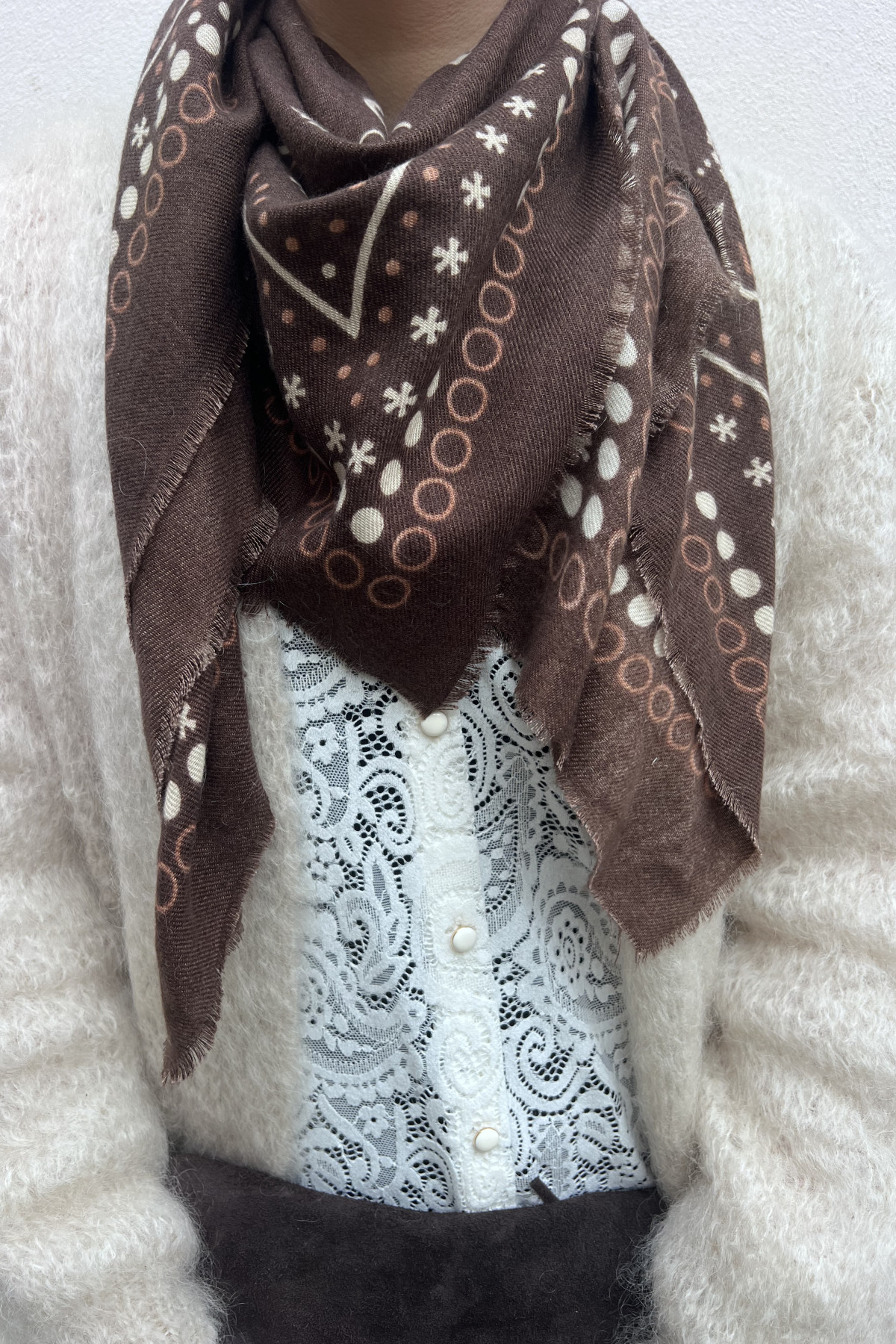 foulard bandana imprime paisley cachemire chocolat (3)