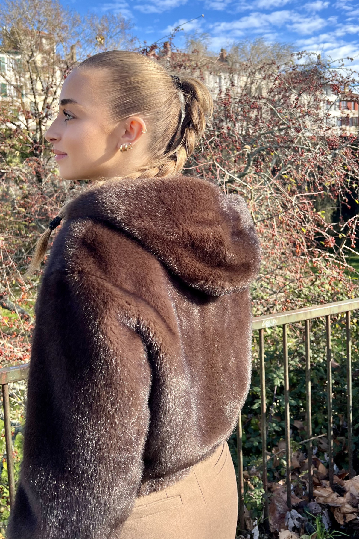 manteau veste fourrure hiver marron chocolat chummy (4)