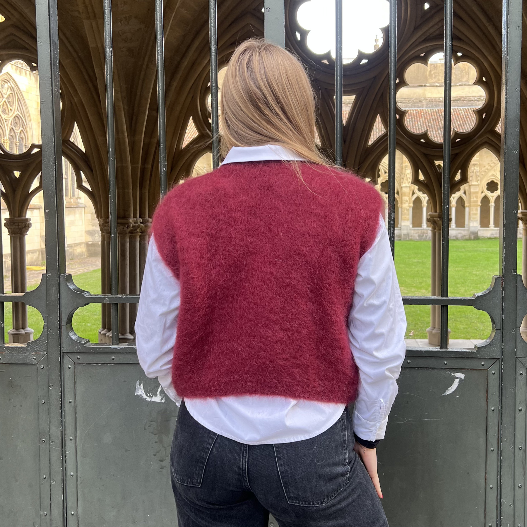 pull mohair sans manches chummy rouge bordeaux (3)