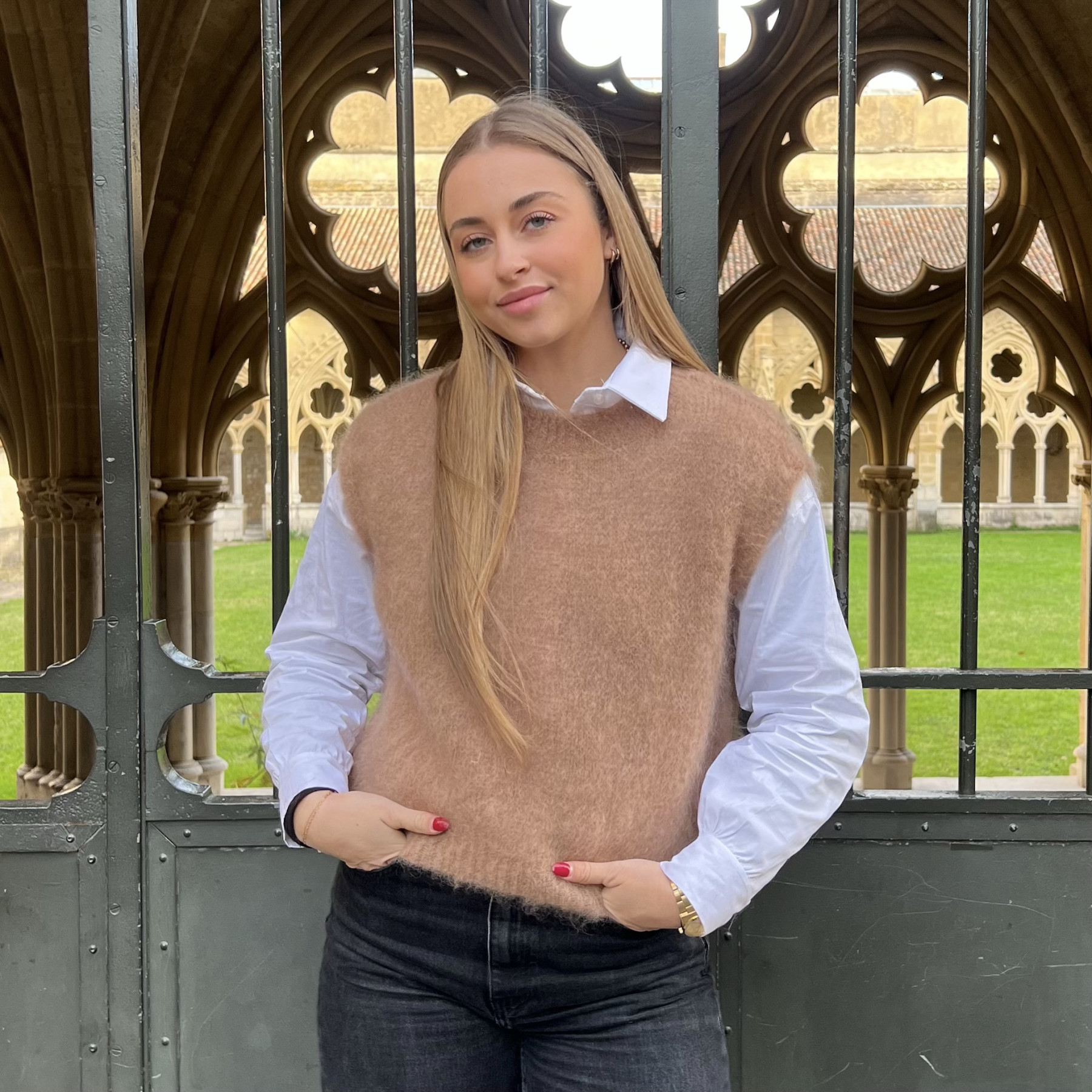 pull mohair sans manches chummy camel (1)