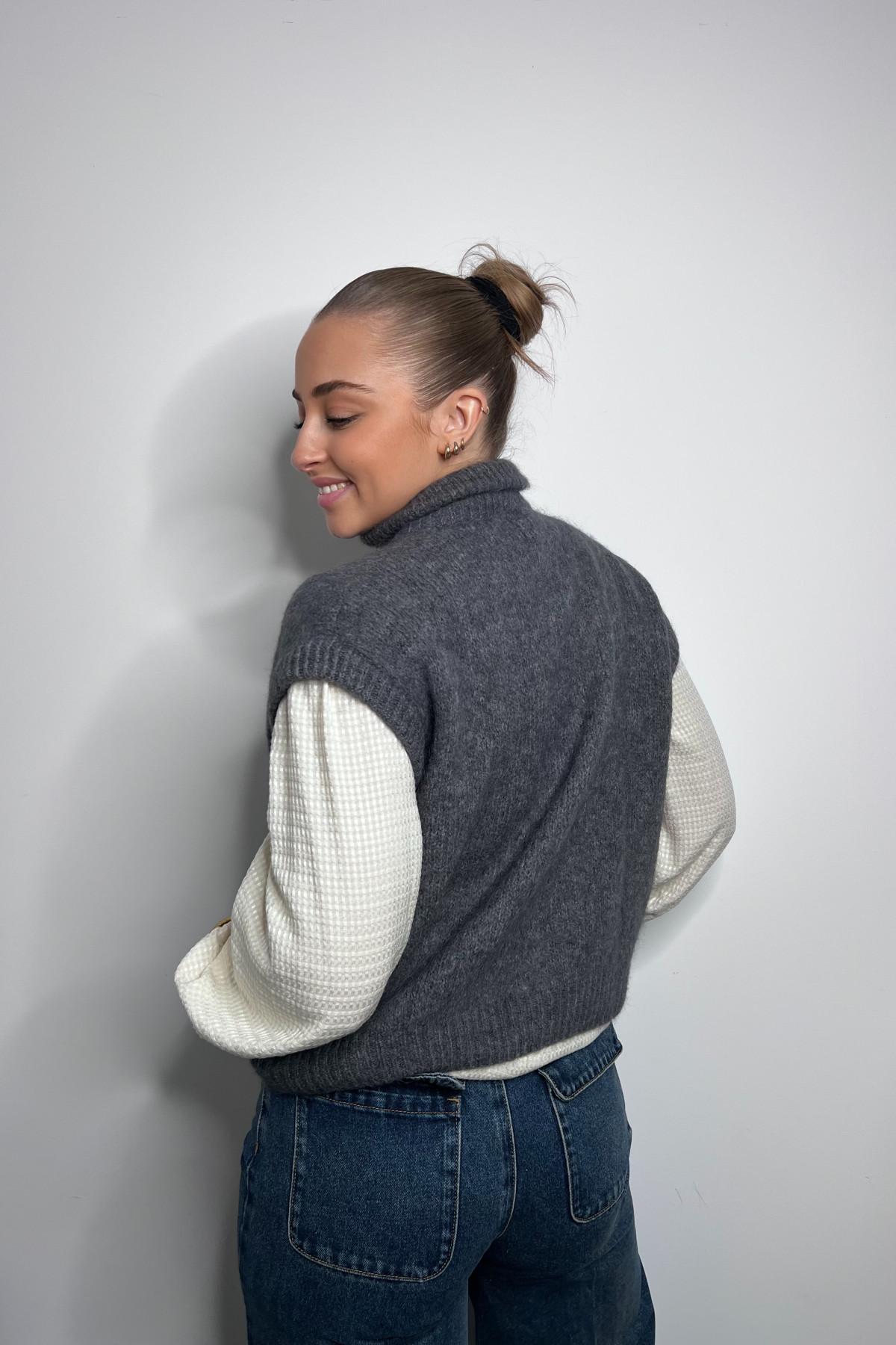 pull sans manches intuition gris 672507 (4)