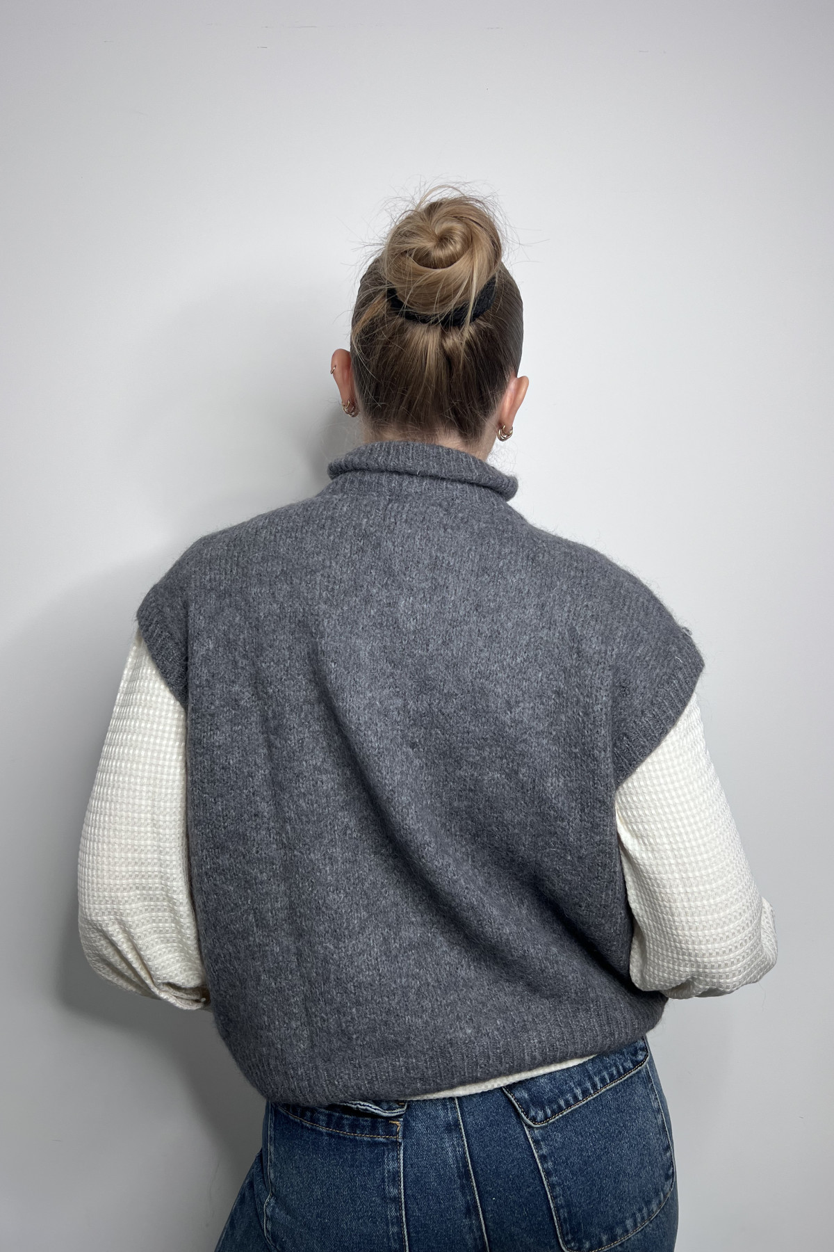 pull sans manches intuition gris 672507 (5)