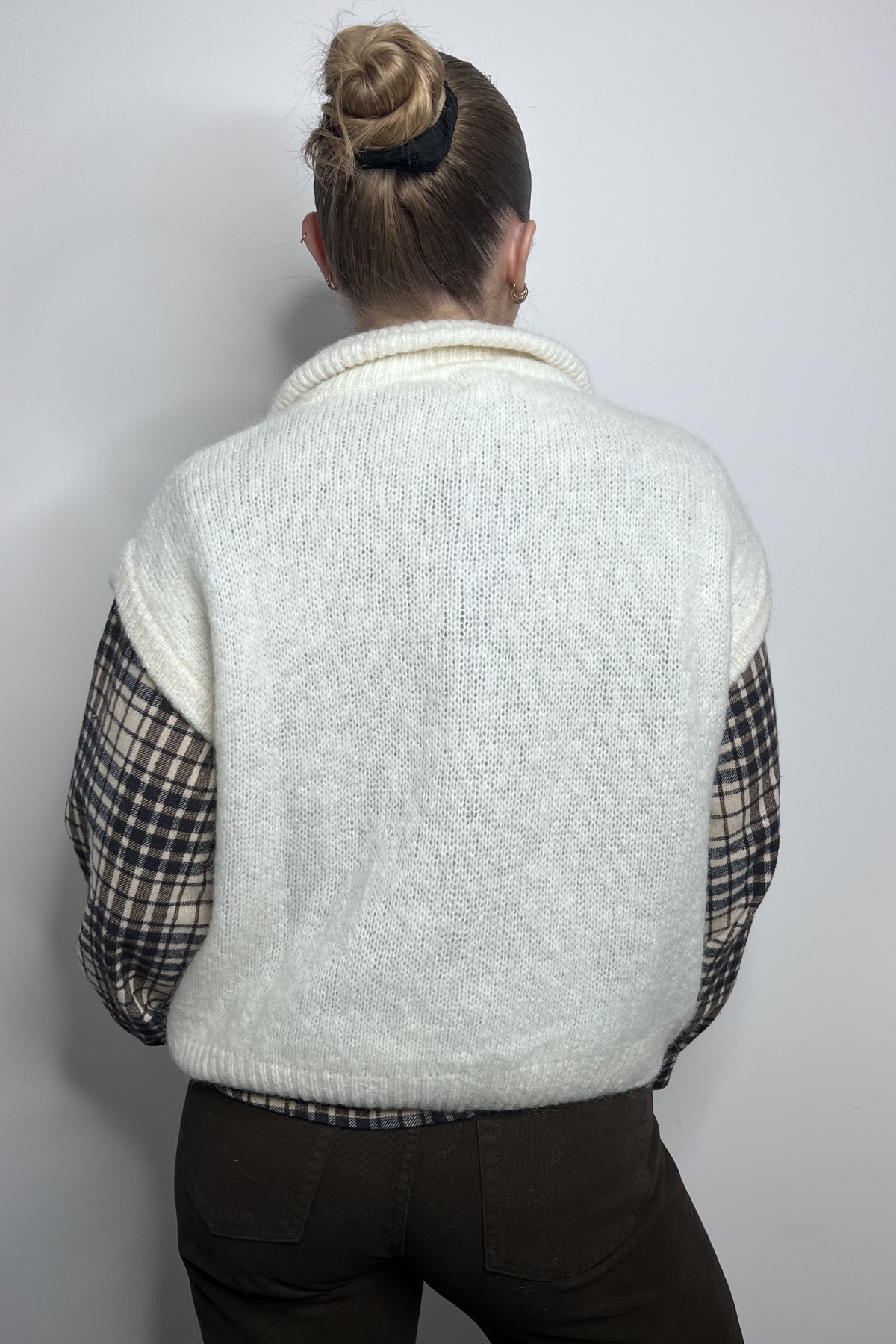 pull sans manches intuition blanc cassé 672507 (3)