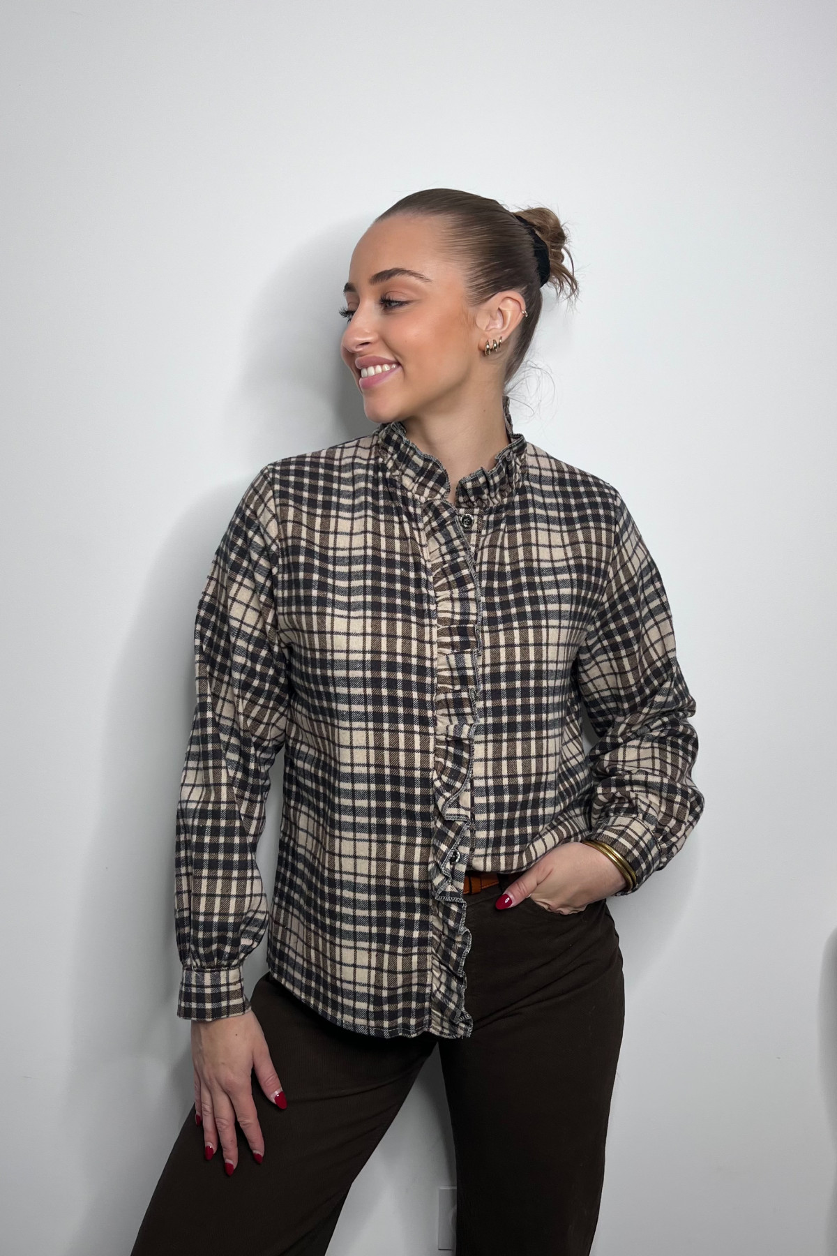 Chemise andromede a carreaux 51942  (3)