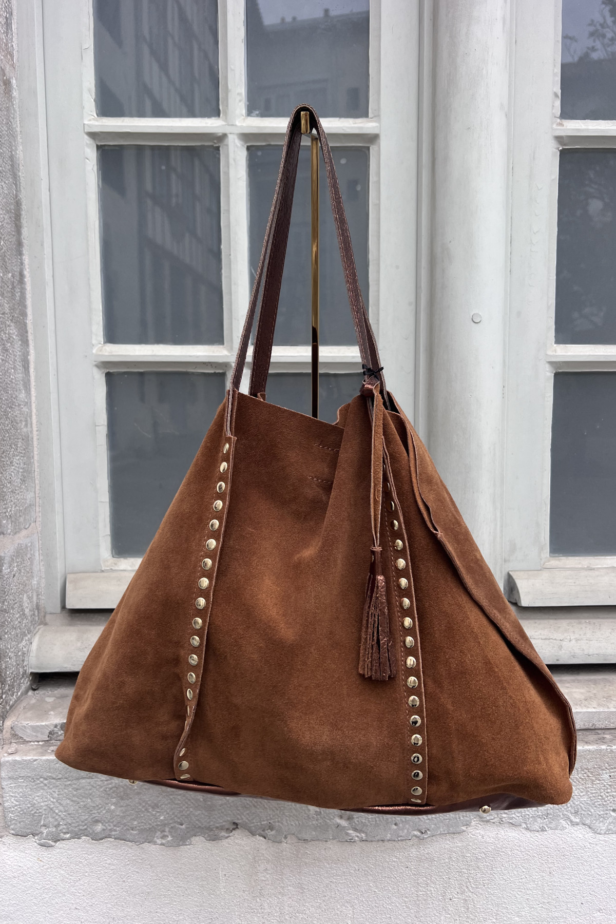 sac cabas tabas détails clous dorés chummy (3)