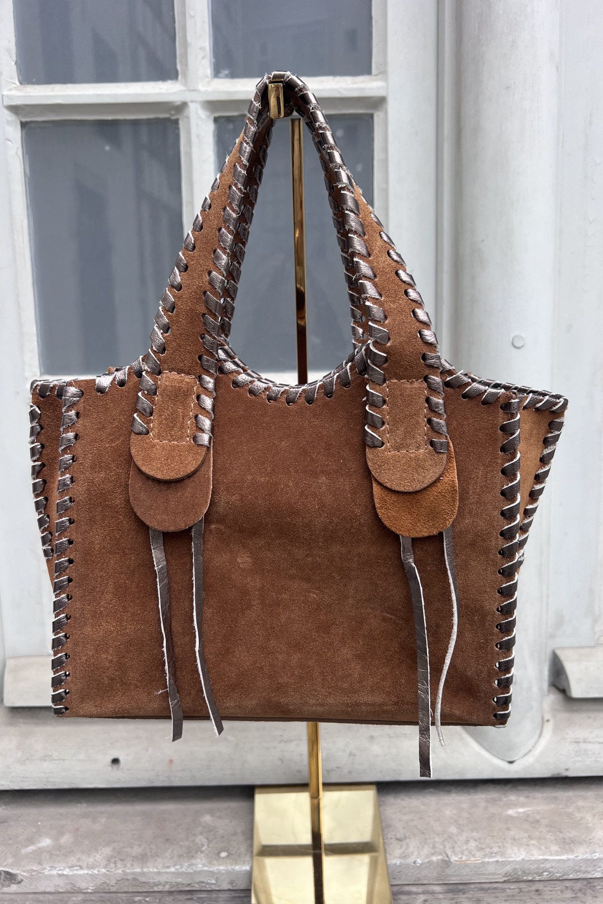 sac chummy en daim camel pohême paris (3)