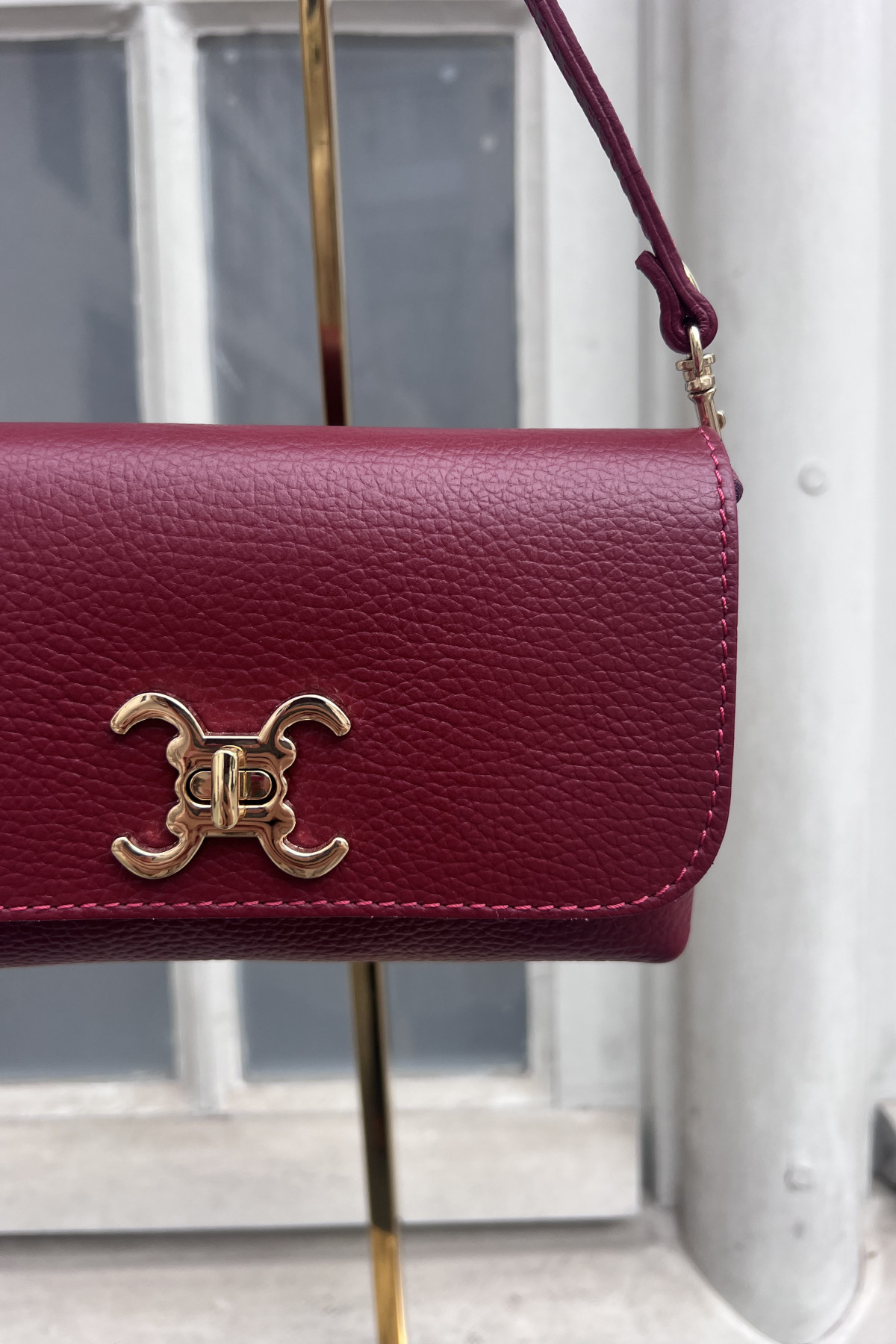 chummy sac vim en cuir grainé vert vimoda 260 (3)