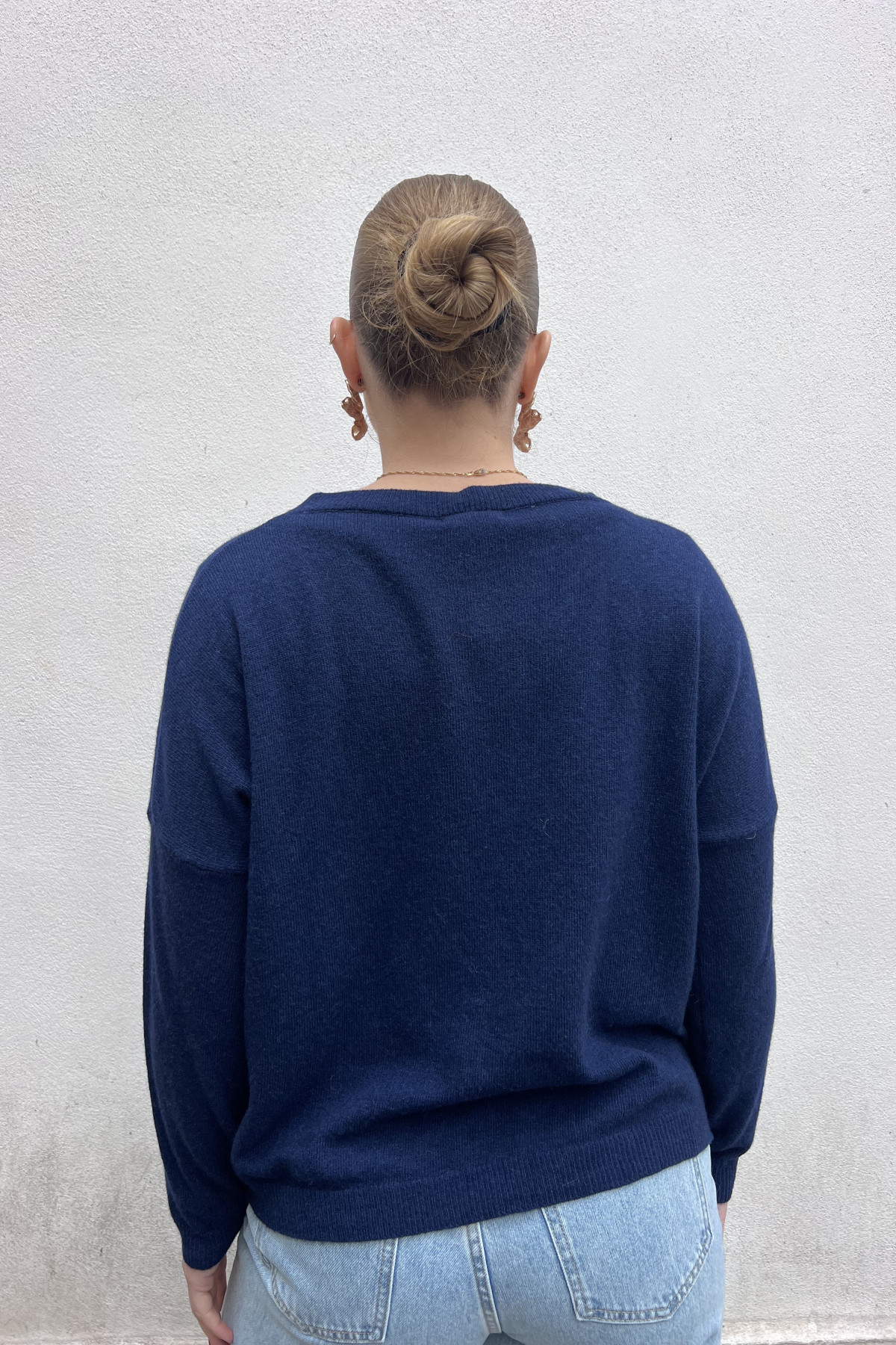 chummy pull fin en cachemire bleu (4)