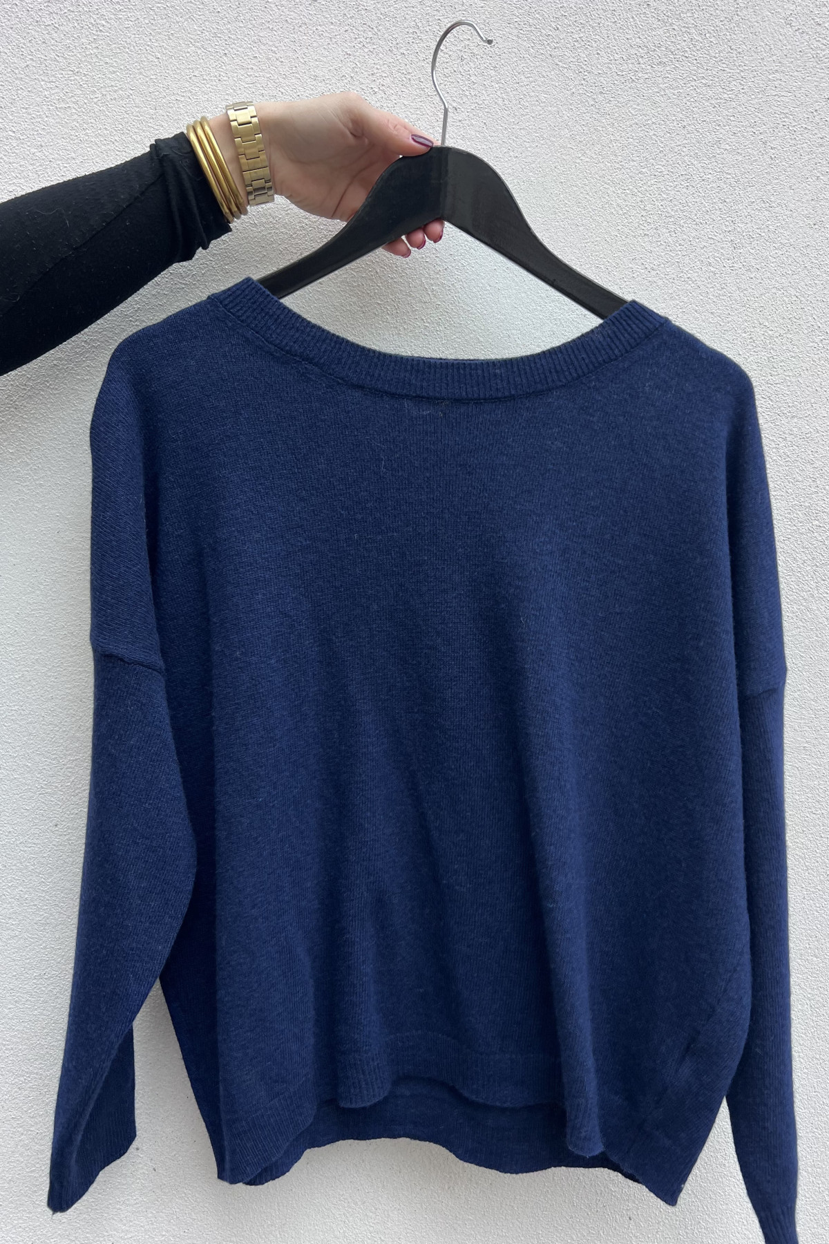 chummy pull fin en cachemire bleu (5)