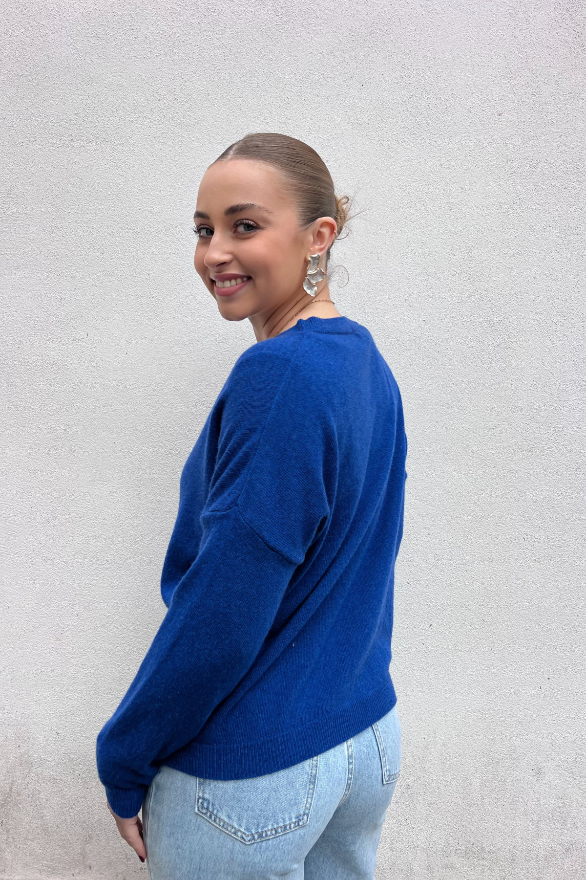 chummy pull fin en cachemire bleu (3)