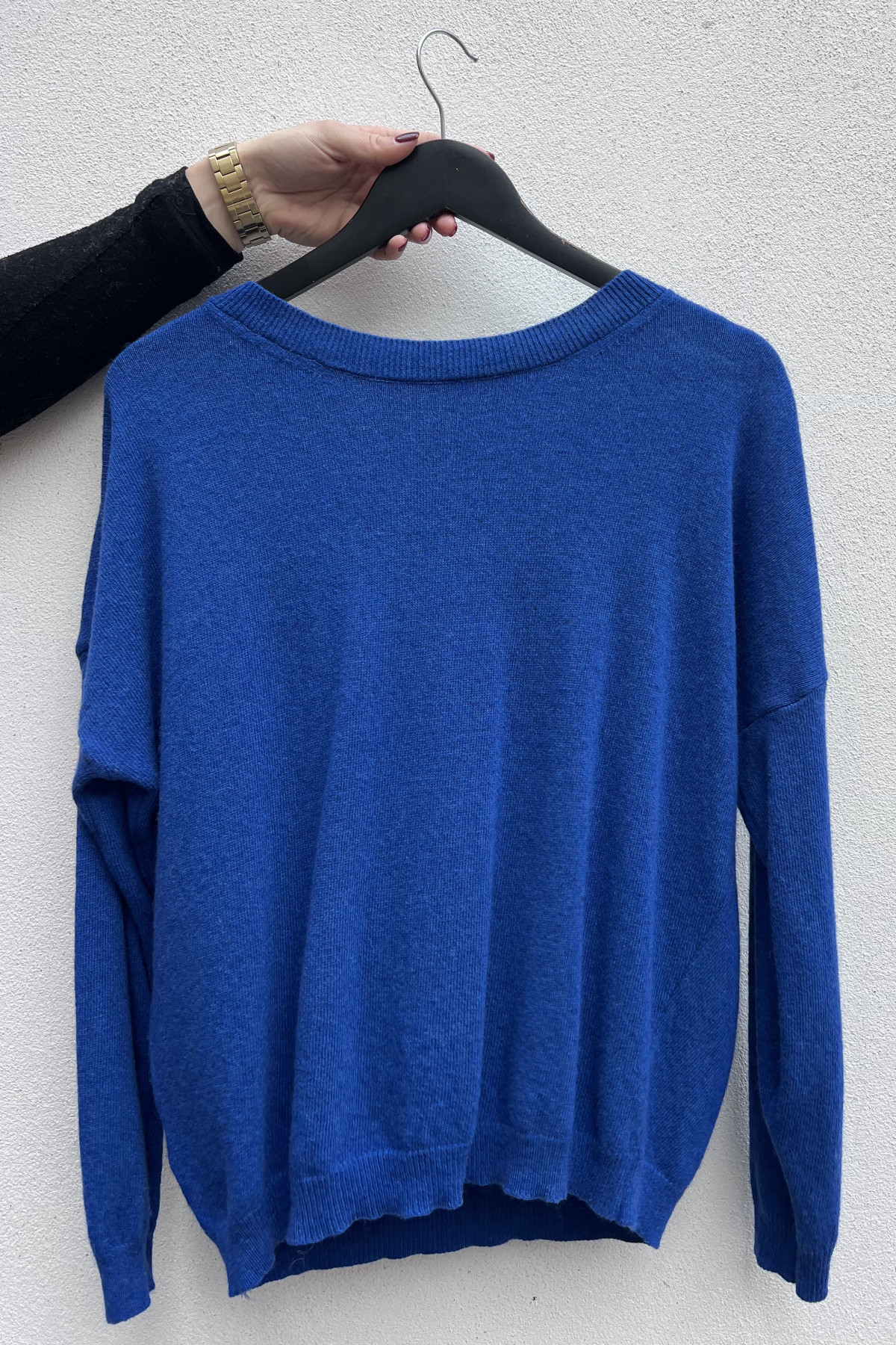 chummy pull fin en cachemire bleu (5)