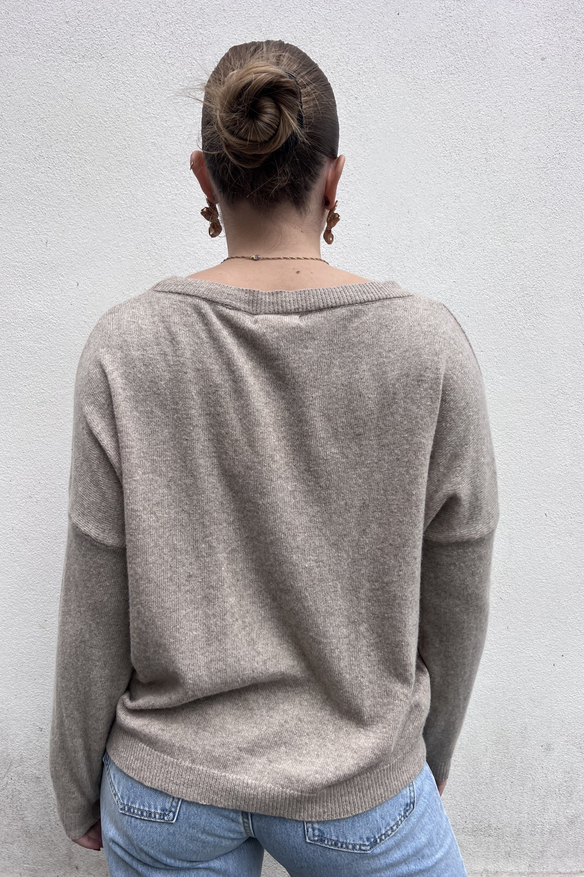 chummy pull fin en cachemire beige (3)