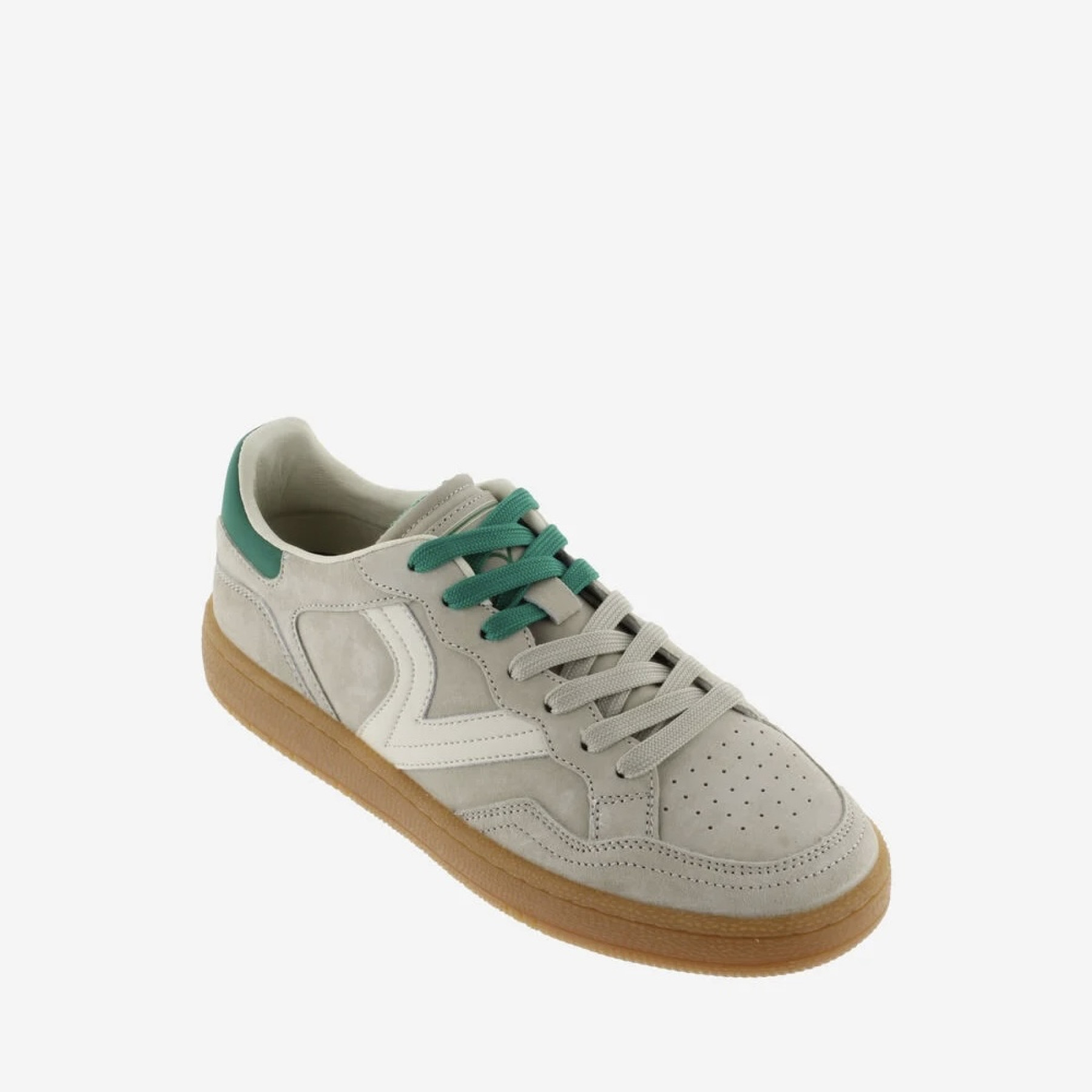 Victoria basket smash gris 6116 avec lacets bicolores (5)