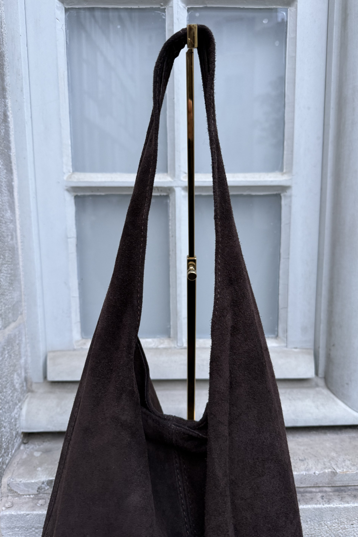 chummy sac cabas effet dain marron chocolat (3)