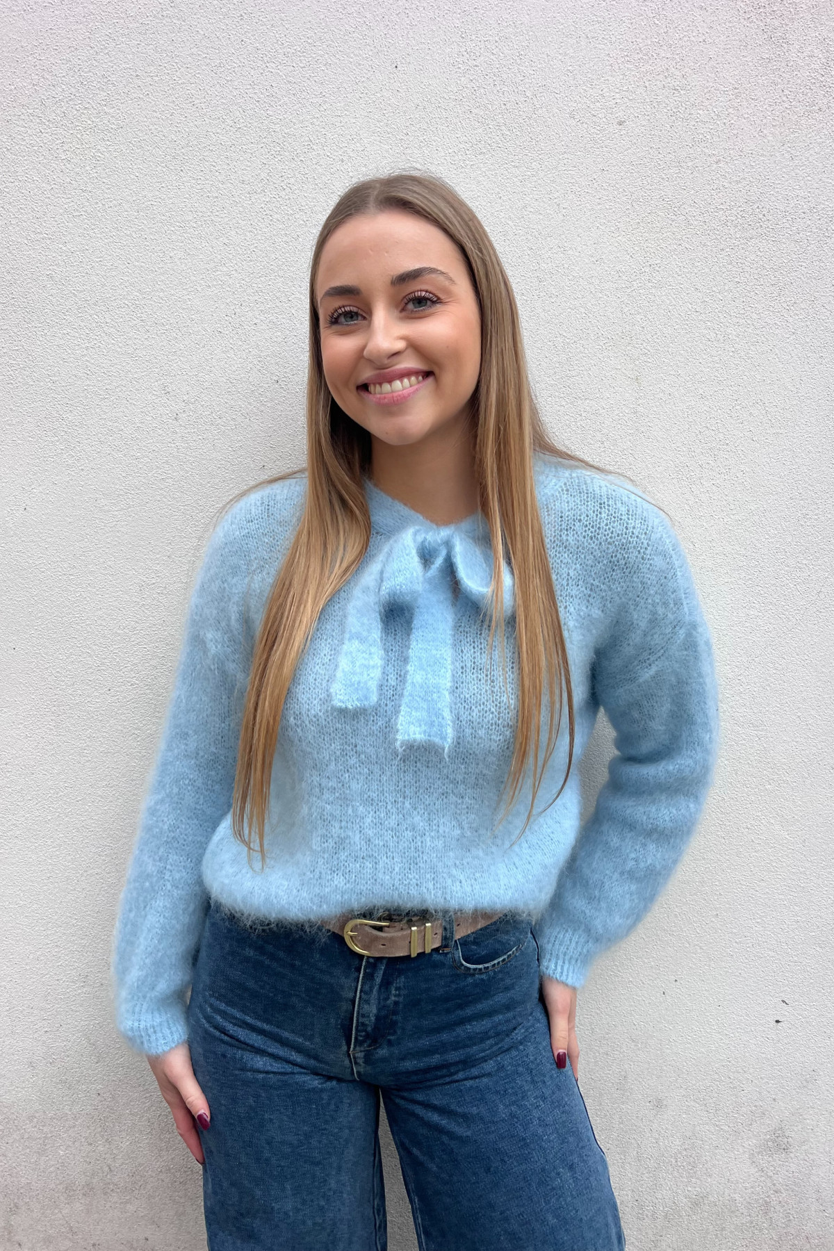 chummy pull en mohair à noeud  (1)