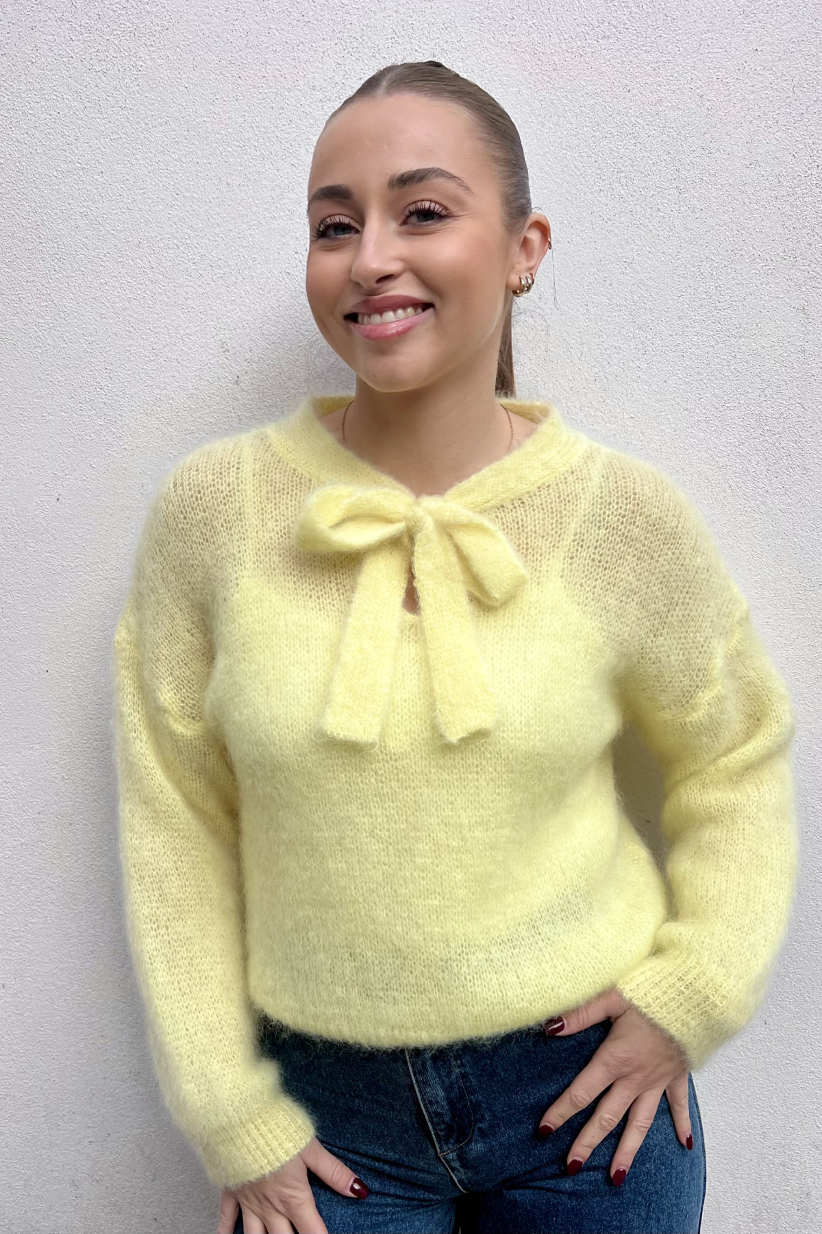 chummy pull en mohair à noeud  (2)