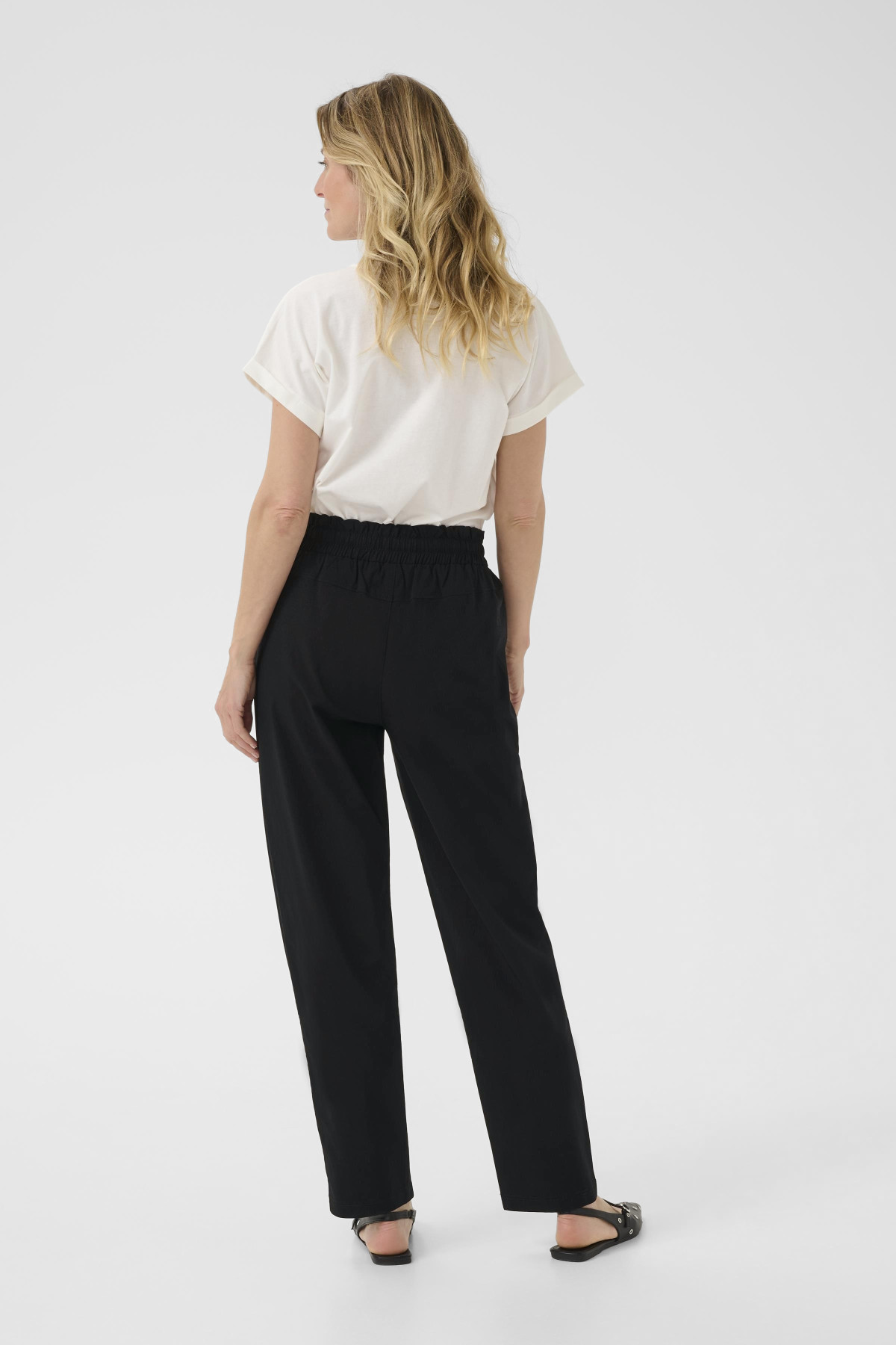 Pantalon noir tess cream 10613583 (5)