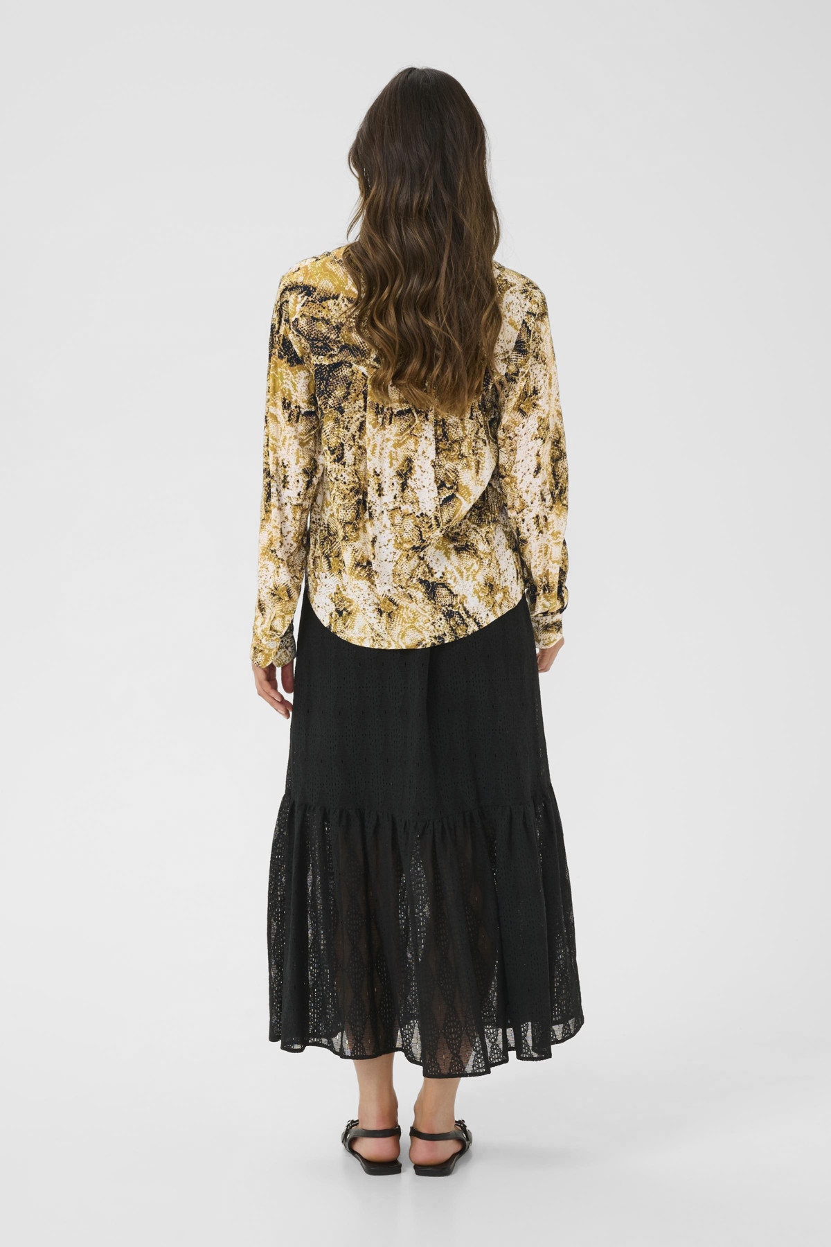 Chemise cream python ayda 3899 (4)