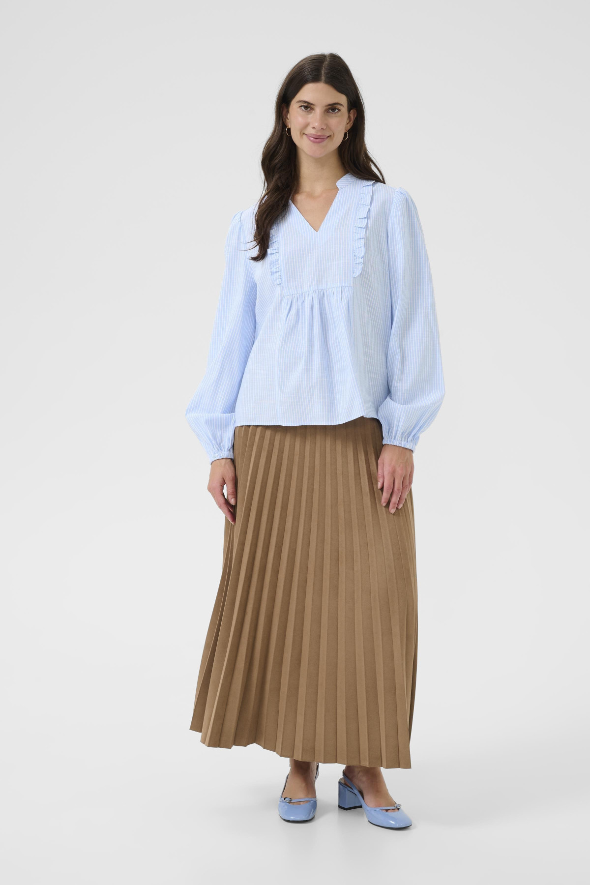 cream blouse rayée cherissa 10614701 (3)