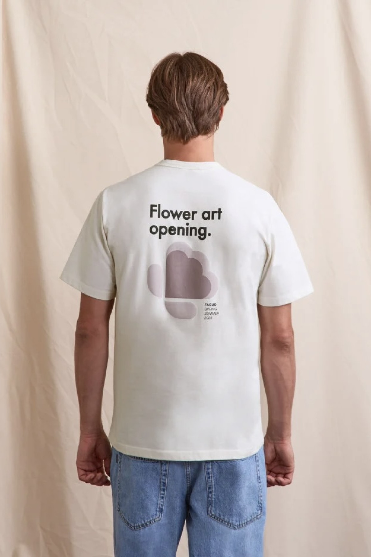 faguo t-shirt massoury beige (2)