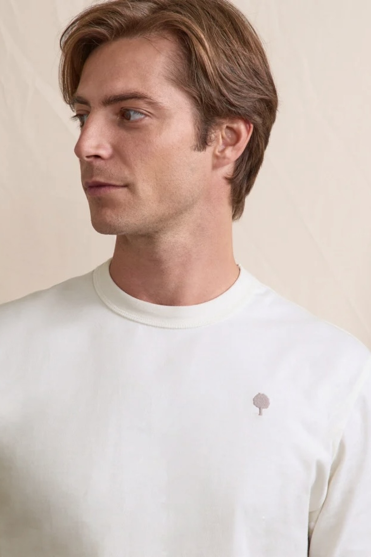 faguo t-shirt massoury beige (3)