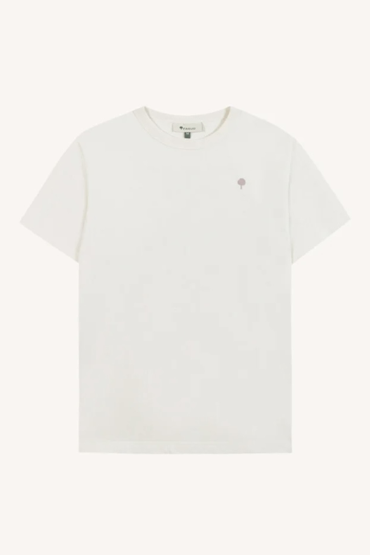 faguo t-shirt massoury beige (5)